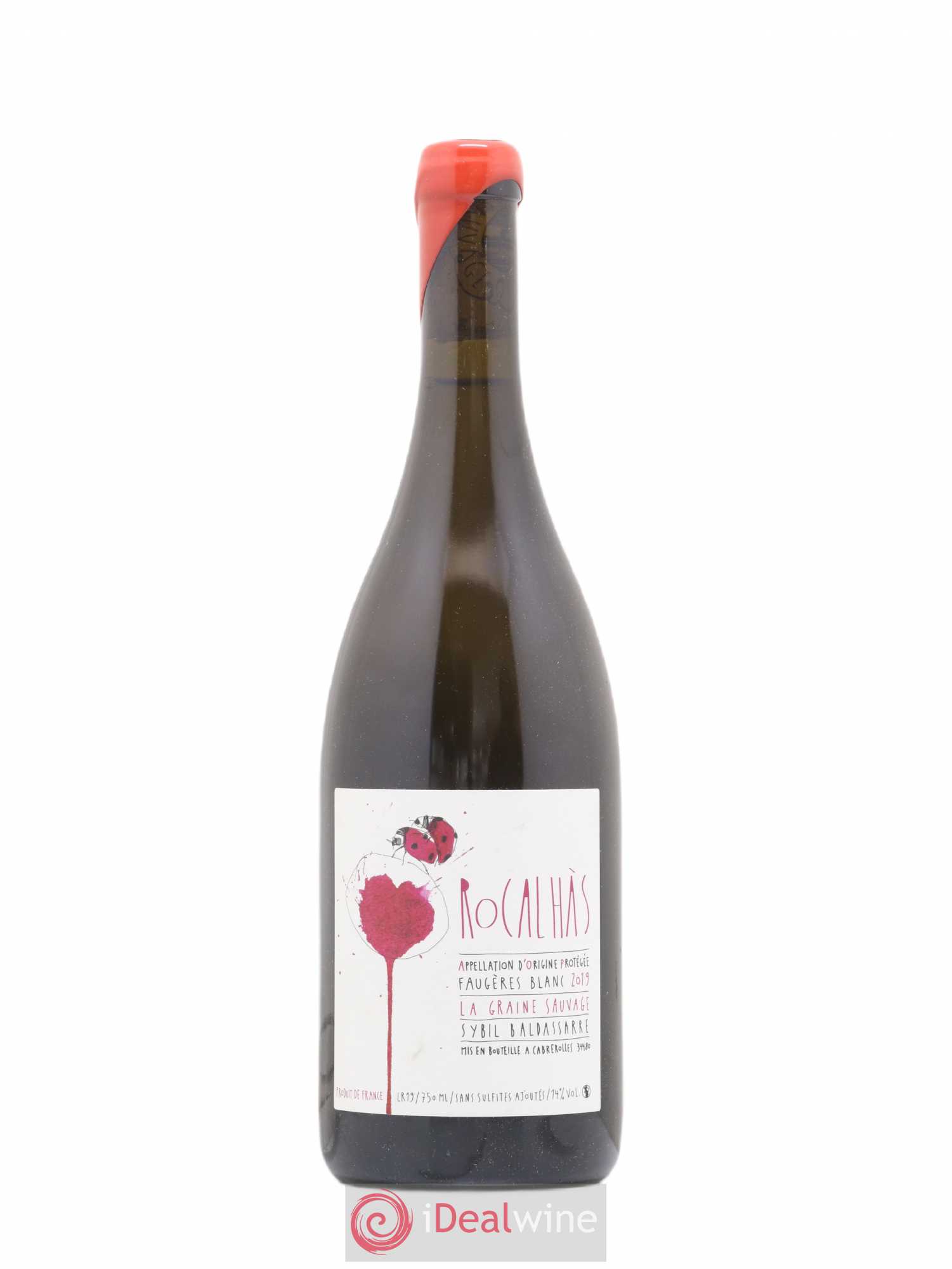 Faugères Rocalhàs La Graine Sauvage Sybil Baldassarre 2019 - Lotto di 1 bottiglia - 0