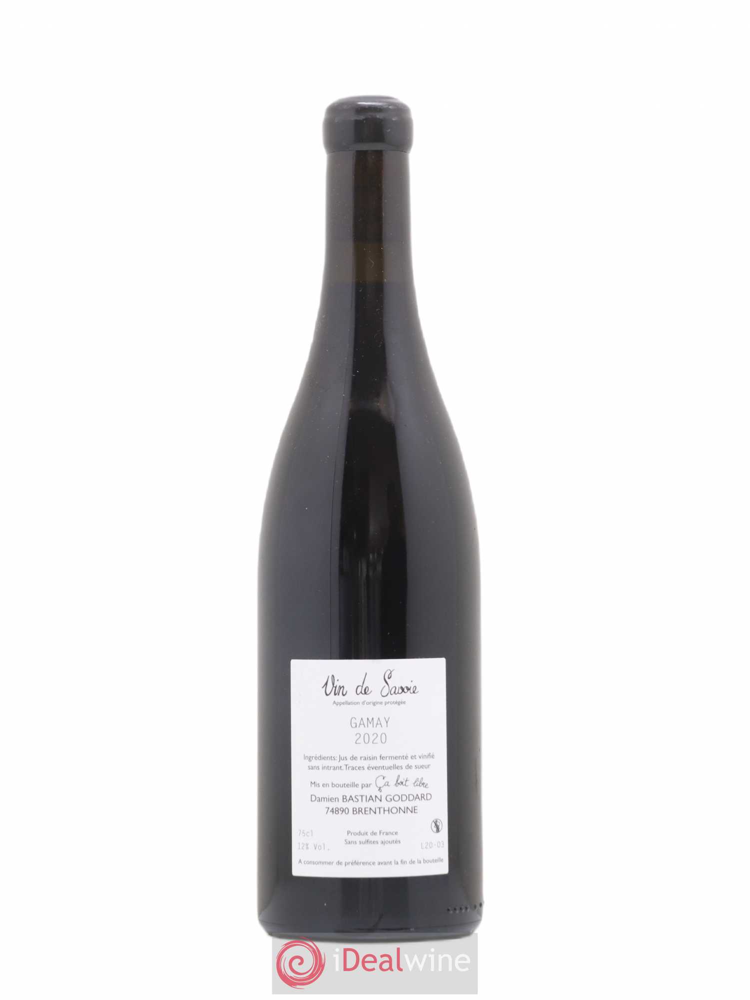 Vin de Savoie Ca boit libre Ton rouge de table (sans prix de réserve) 2020 - Posten von 1 Flasche - 1