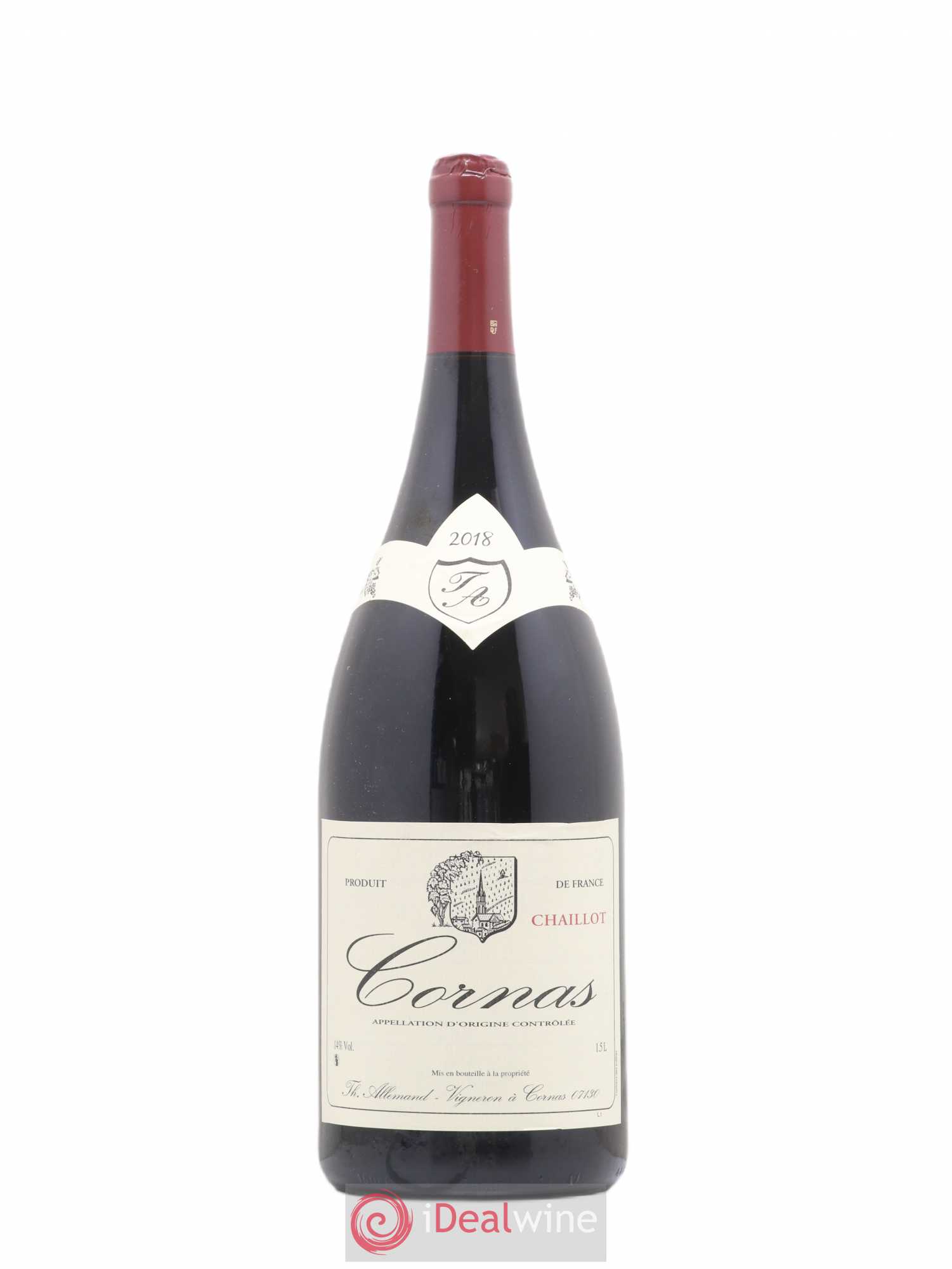 Cornas Chaillot Thierry Allemand 2018 - Lot de 1 magnum - 0