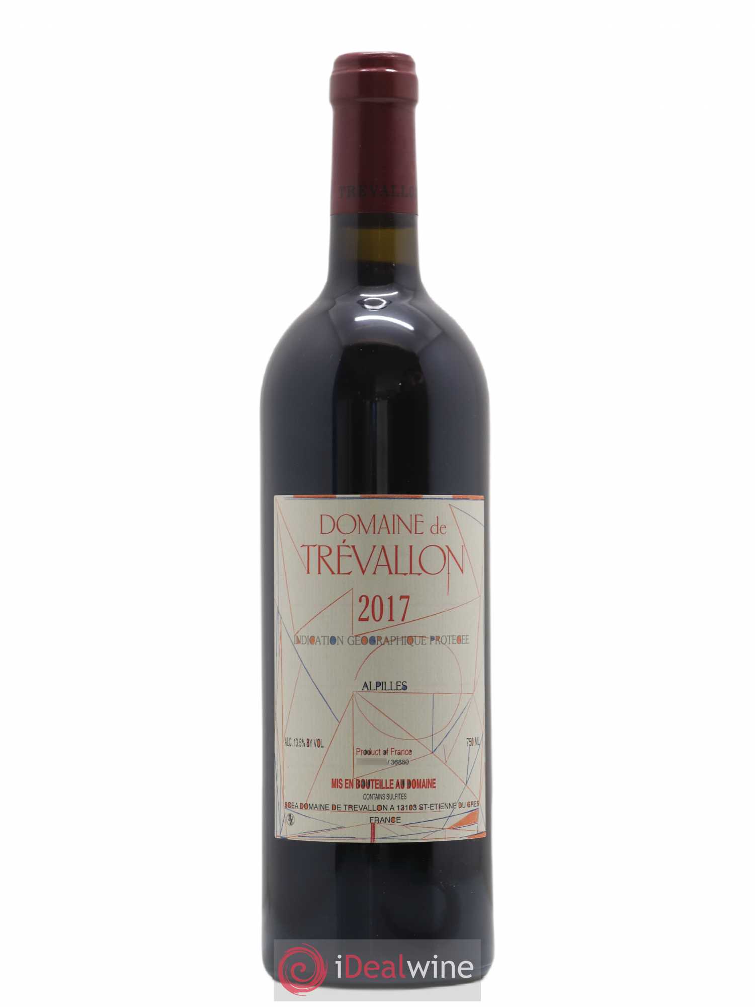 Alpilles Trévallon (Domaine de) Eloi Dürrbach 2017 - Lot de 1 bouteille - 0