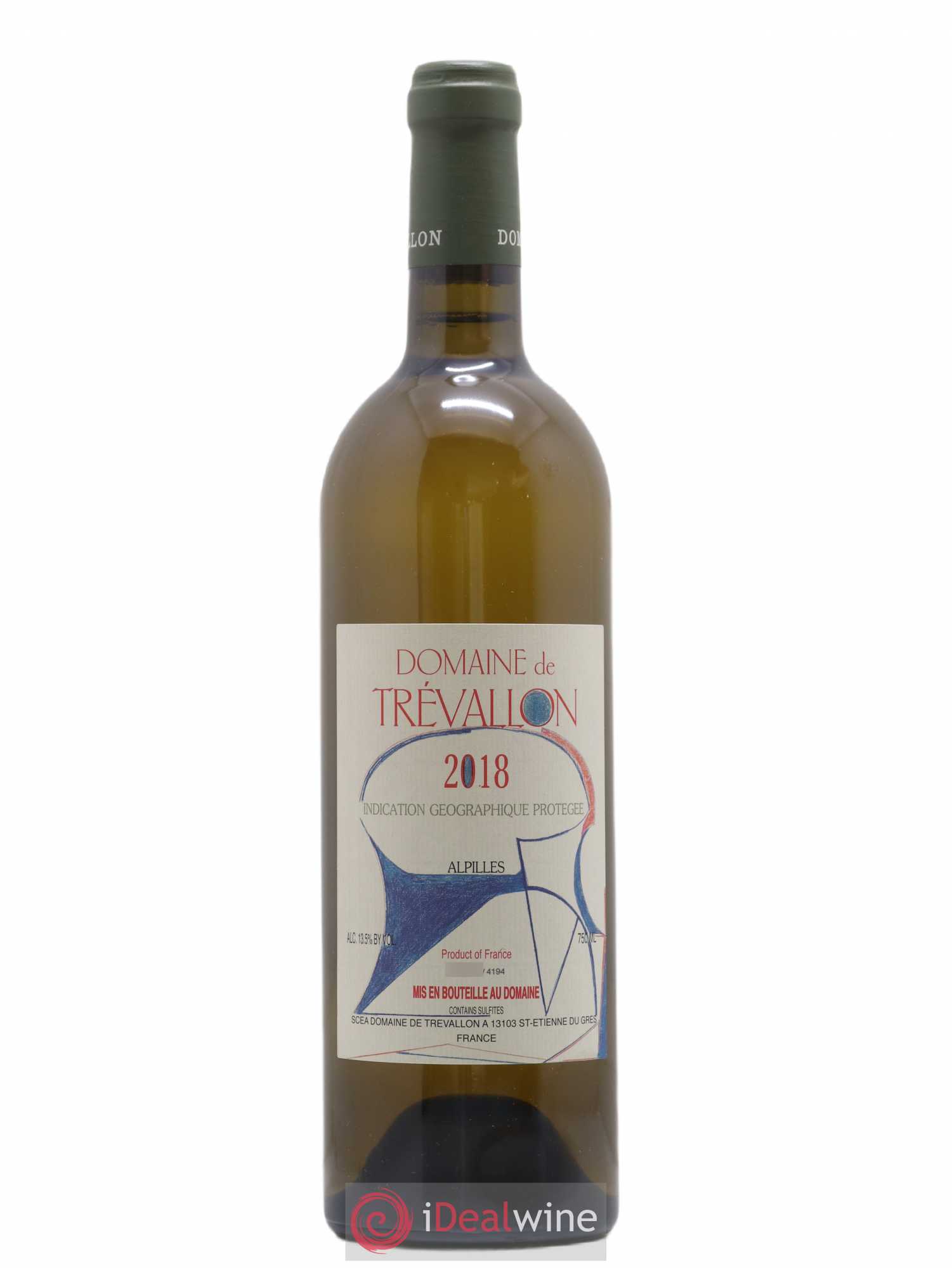 Alpilles Trévallon (Domaine de) Eloi Dürrbach 2018 - Lot de 1 bouteille - 0