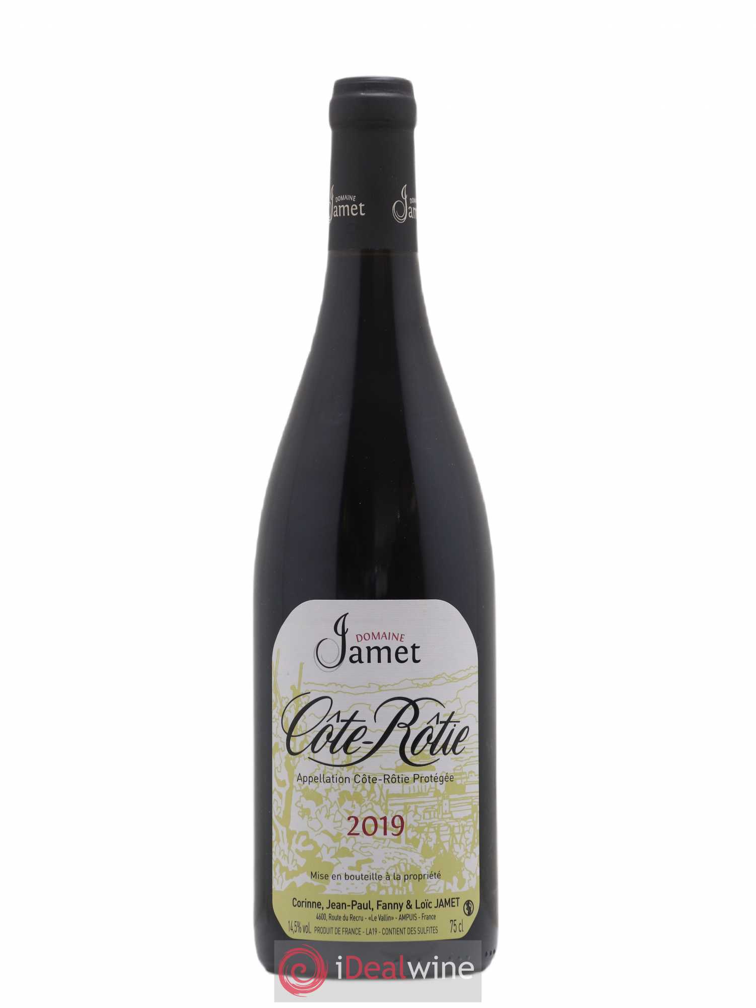 Côte-Rôtie Jamet (Domaine) 2019 - Lot de 1 bouteille - 0