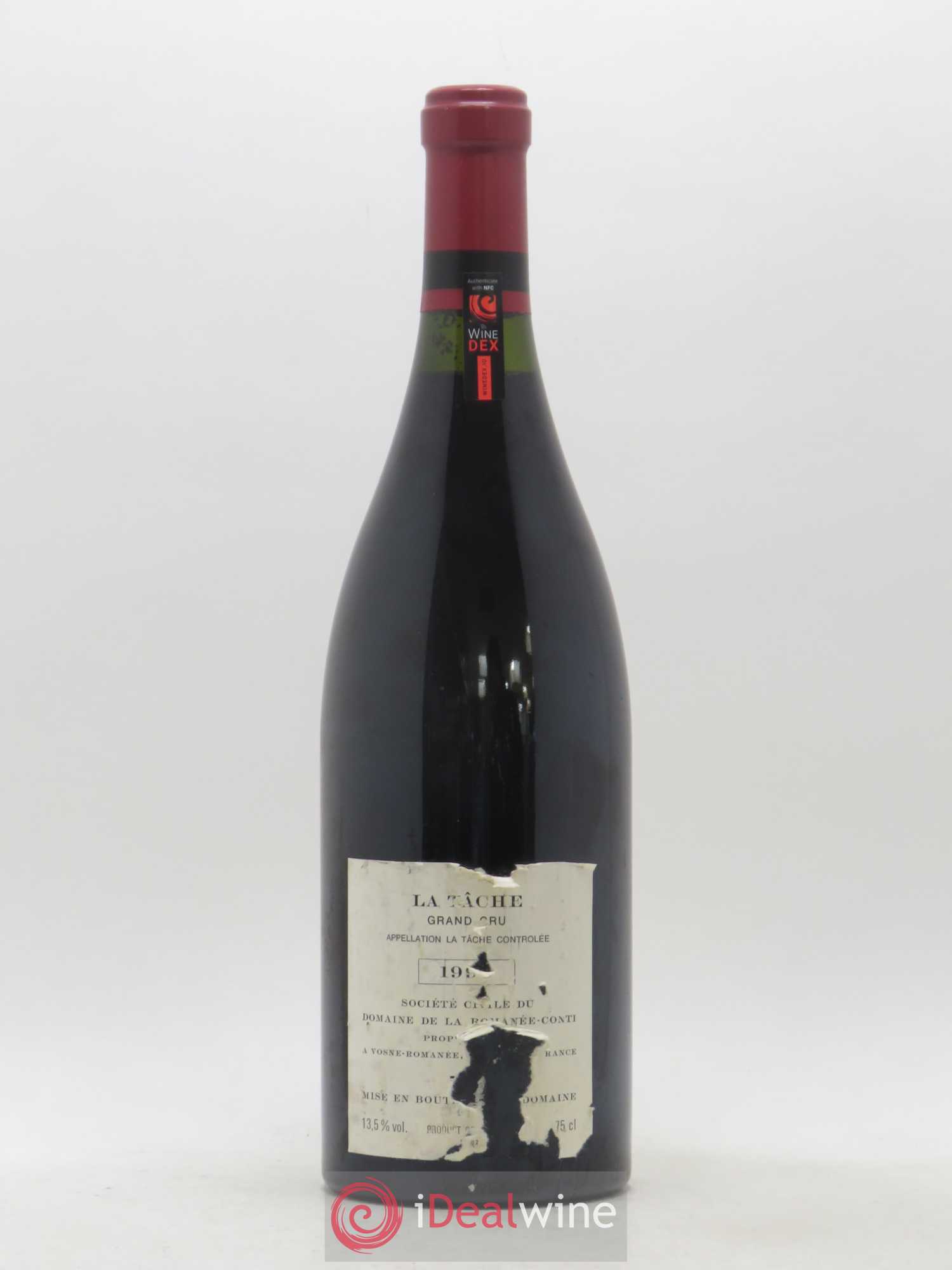 La Tâche Grand Cru Domaine de la Romanée-Conti 1990 - Lot de 1 bouteille - 1