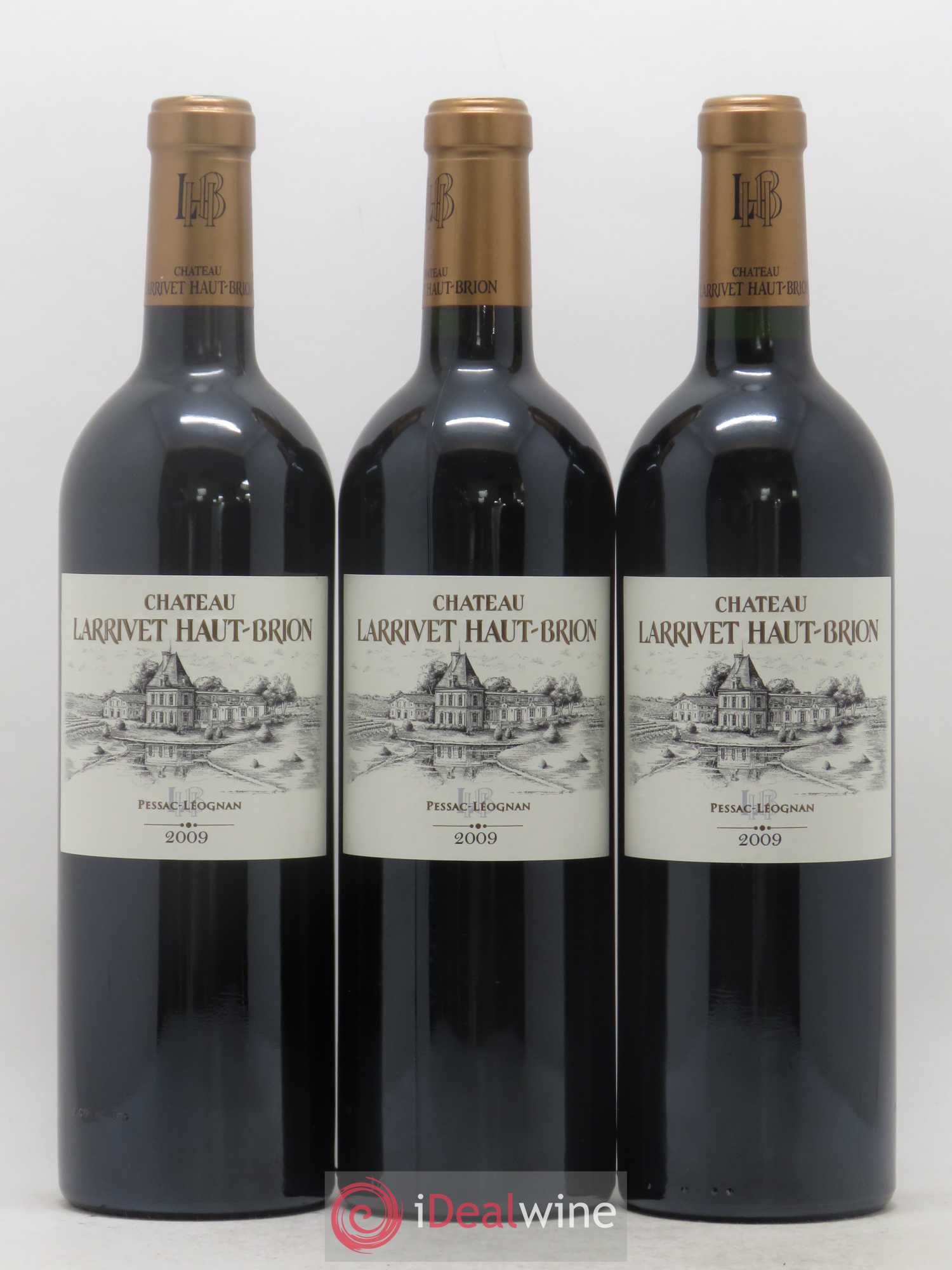 Château Larrivet Haut-Brion 2009 - Lot de 12 bouteilles - 3