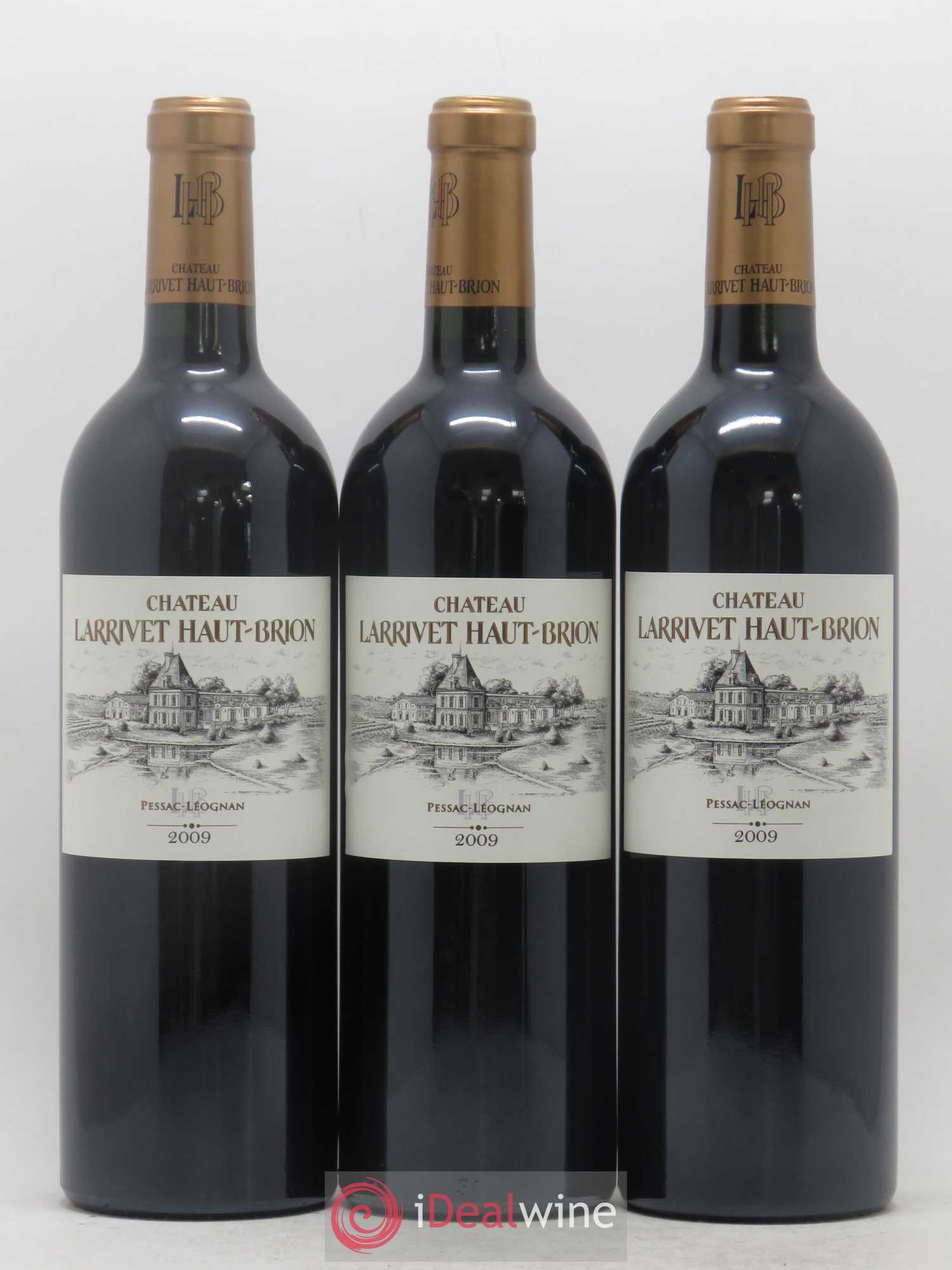Château Larrivet Haut-Brion 2009 - Lot de 12 bouteilles - 4