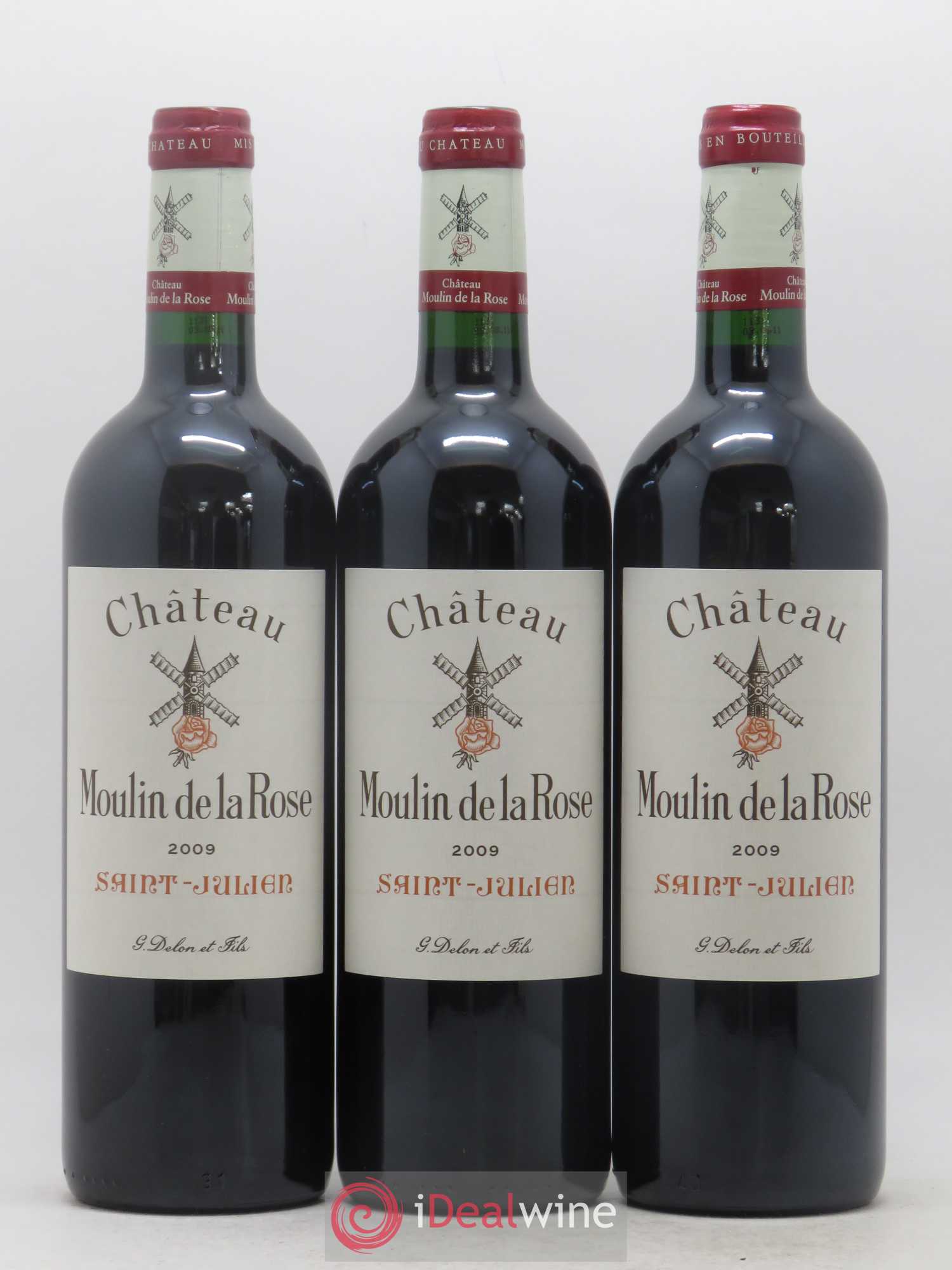 Château Moulin de la Rose Cru Bourgeois 2009 - Lot de 12 bouteilles - 1