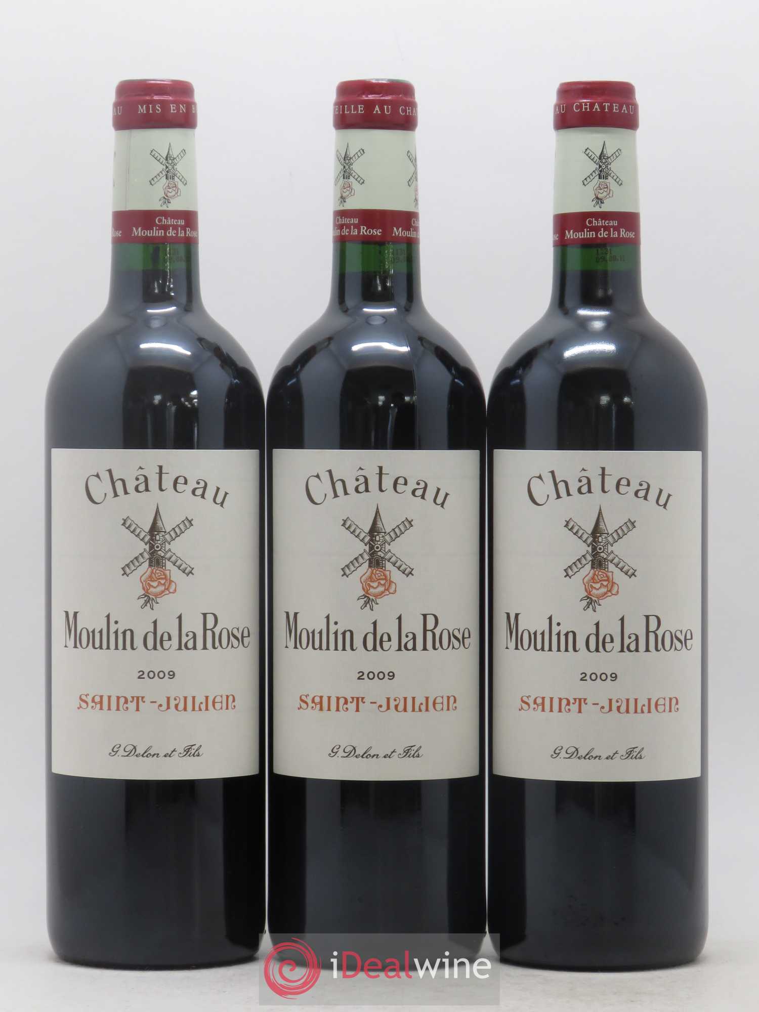 Château Moulin de la Rose Cru Bourgeois 2009 - Lot de 12 bouteilles - 4