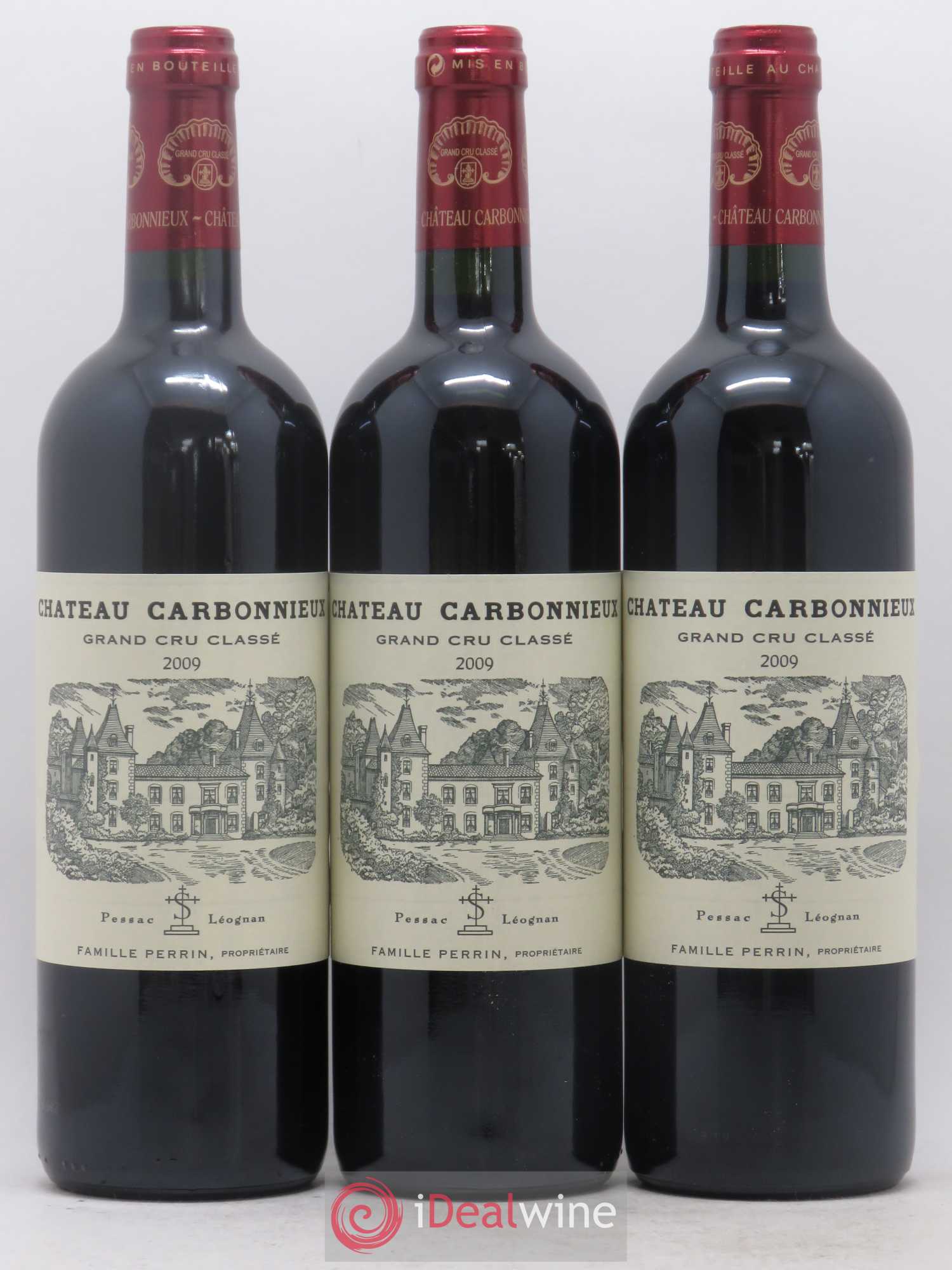 Château Carbonnieux Cru Classé de Graves 2009 - Lot de 12 bouteilles - 2