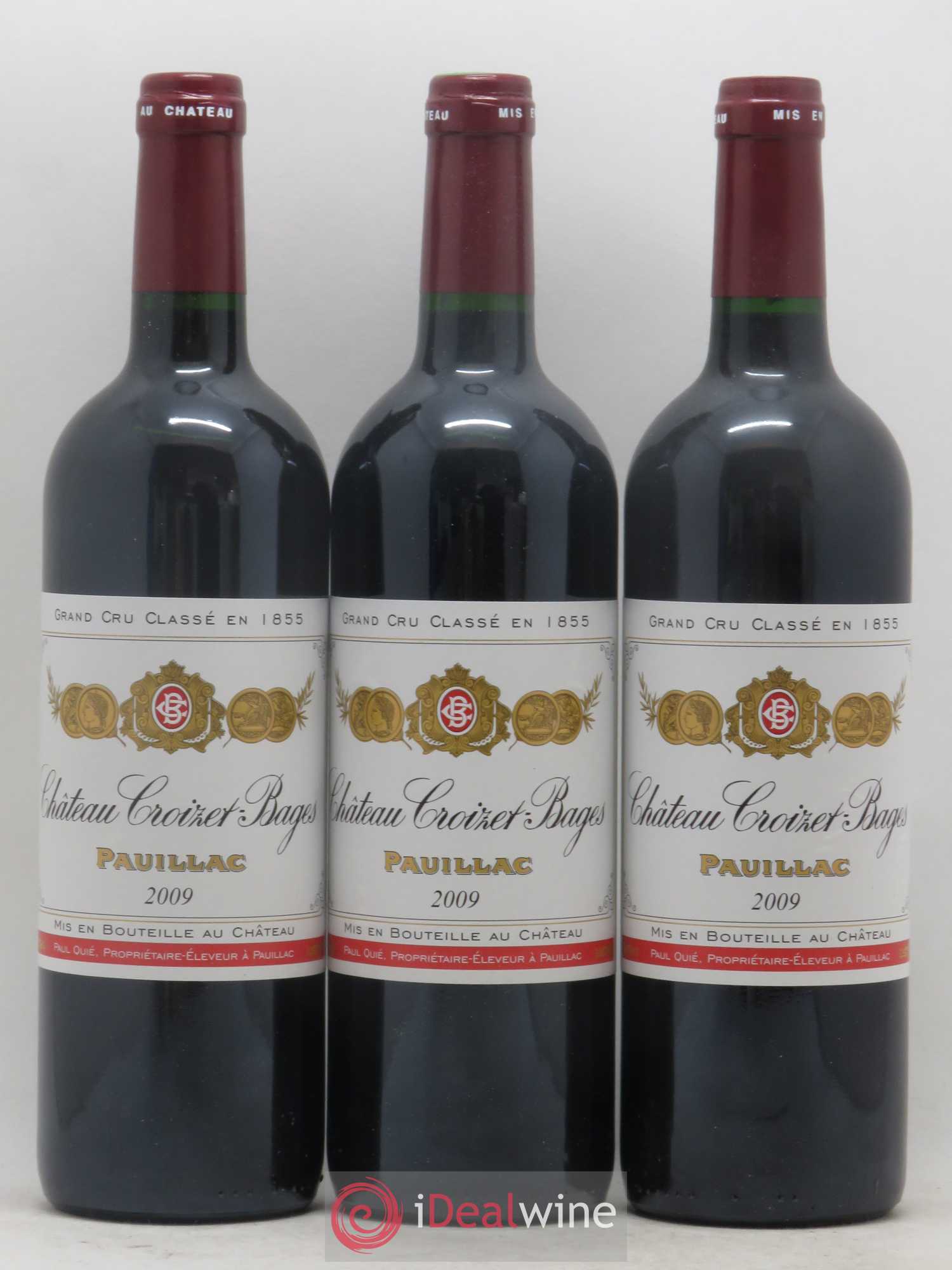 Château Croizet Bages 5ème Grand Cru Classé 2009 - Lot de 6 bouteilles - 2