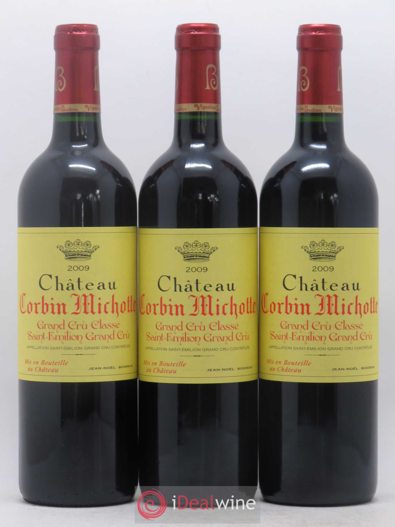 Château Corbin Michotte Grand Cru Classé 2009 - Lot de 12 bouteilles - 2