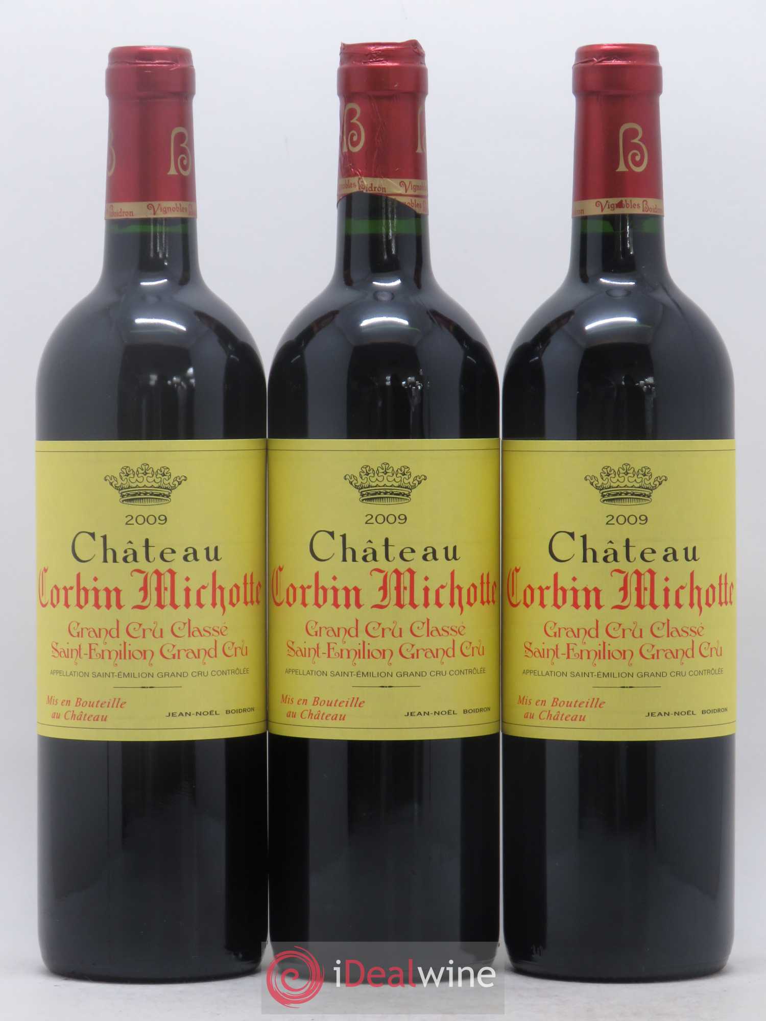 Château Corbin Michotte Grand Cru Classé 2009 - Lot de 12 bouteilles - 3