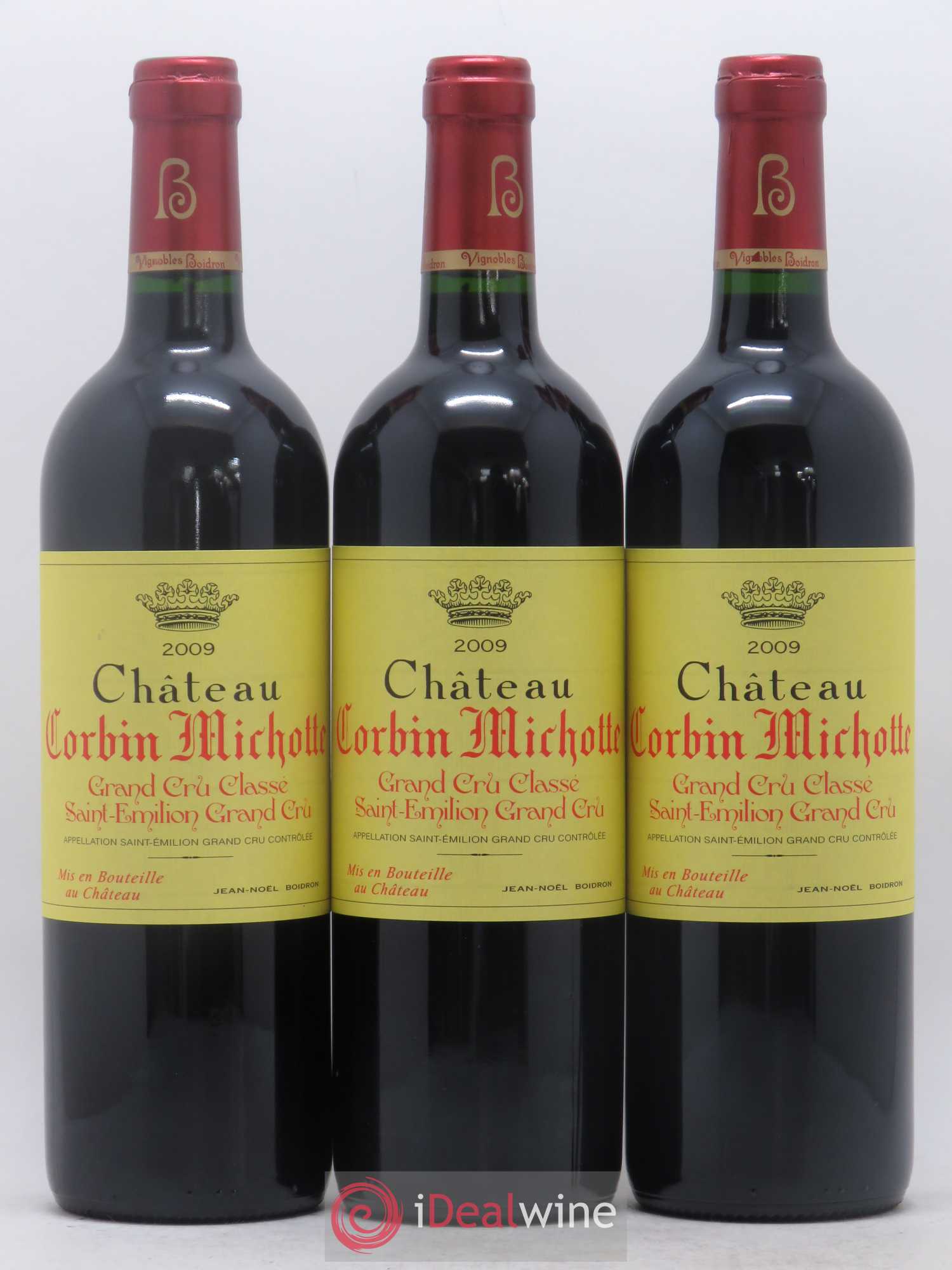 Château Corbin Michotte Grand Cru Classé 2009 - Lot de 12 bouteilles - 4