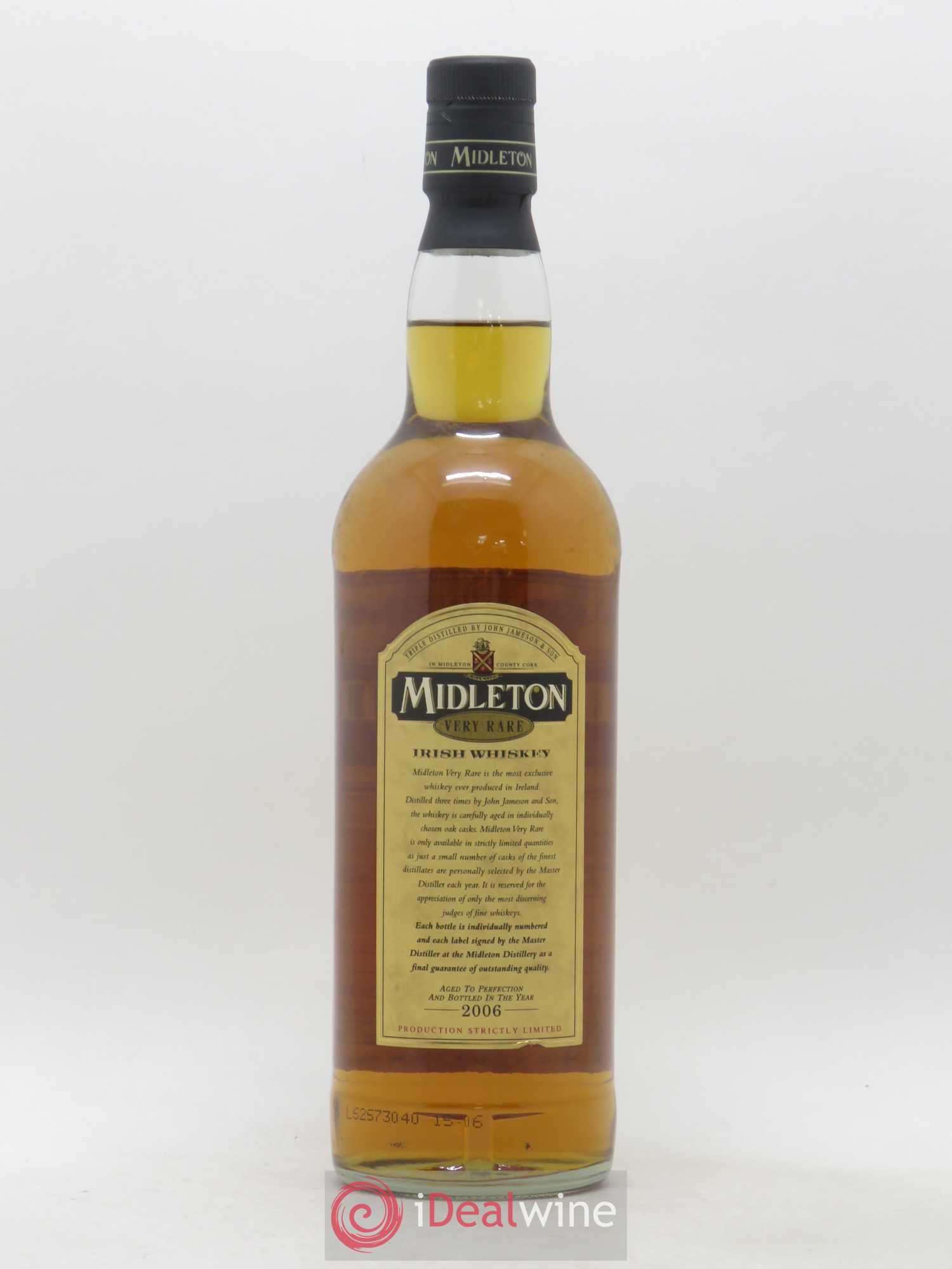 Whisky Irish Midleton Very Rare Jameson 2006 - Posten von 1 Flasche - 2