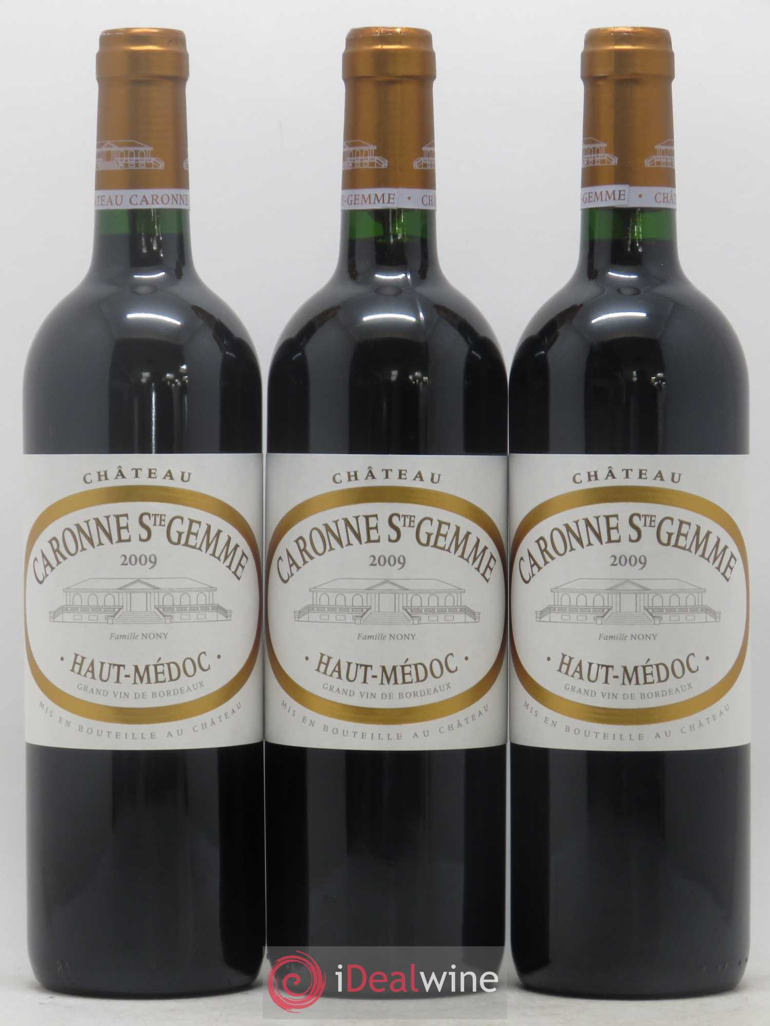 Château Caronne Sainte-Gemme Cru Bourgeois 2009 - Lot of 12 bottles - 2