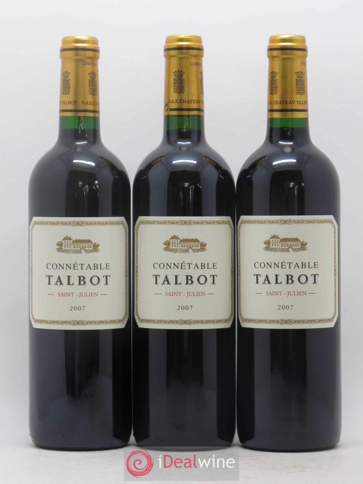 Connétable de Talbot Second Vin 2007 - Lot de 6 bouteilles - 2