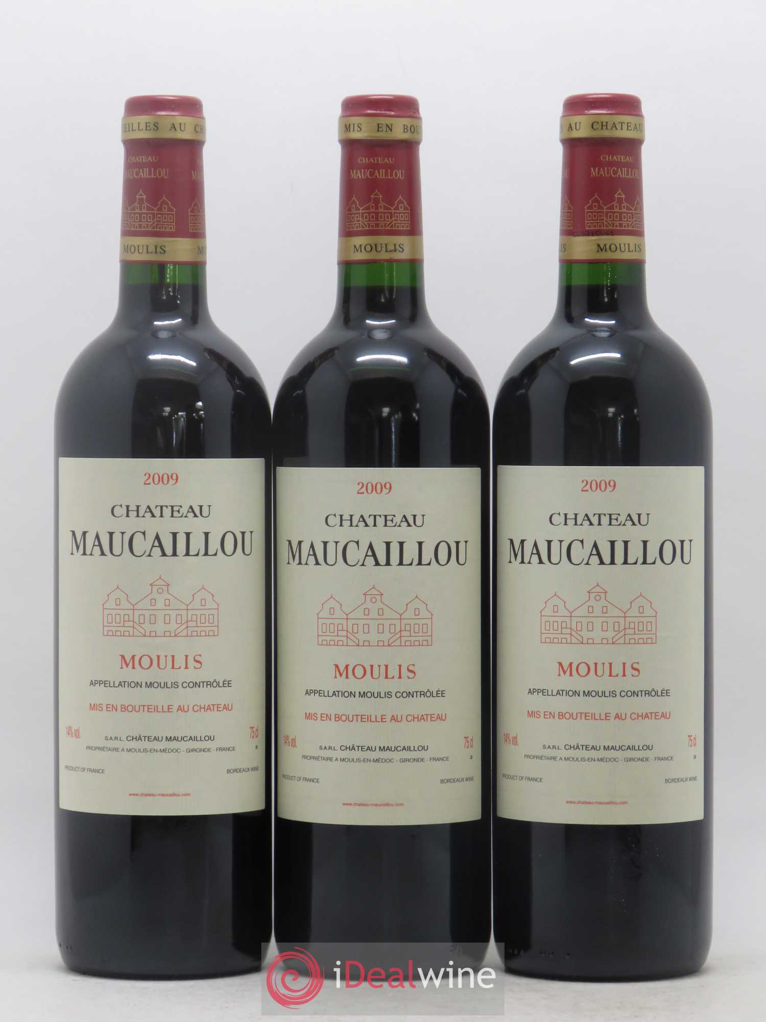 Château Maucaillou 2009 - Lot de 12 bouteilles - 2