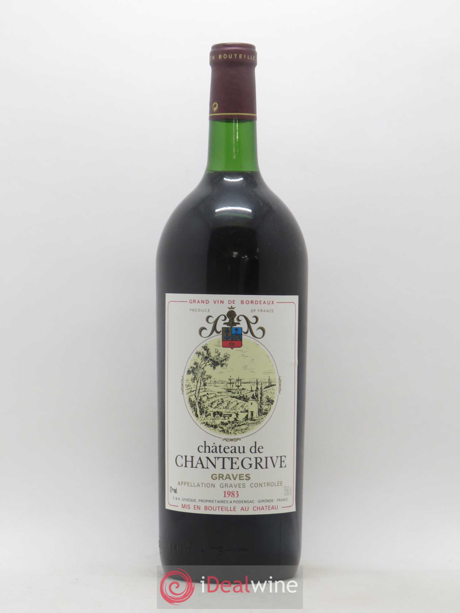 Château de Chantegrive 1983 - Lot de 1 magnum - 1