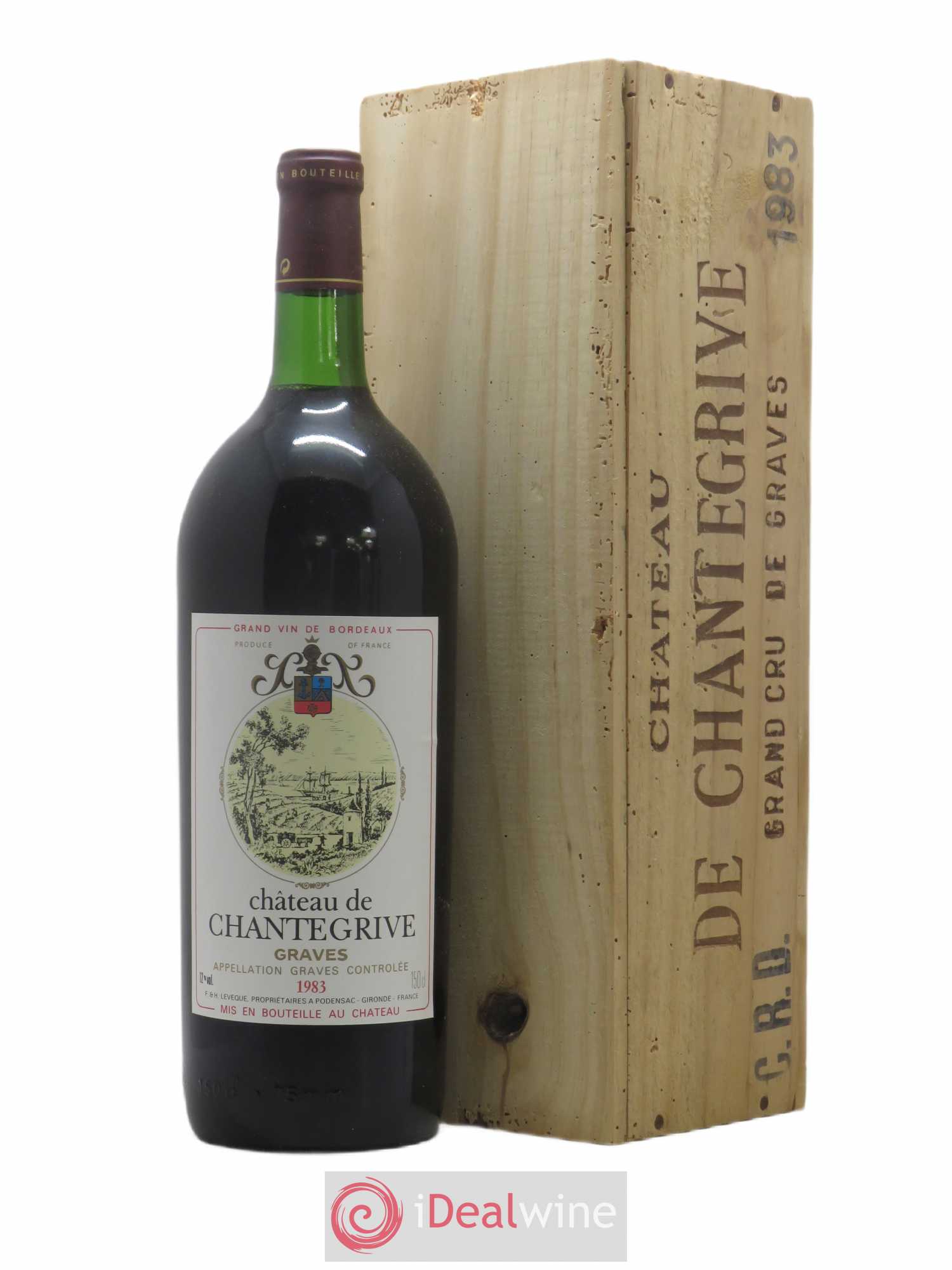 Château de Chantegrive 1983 - Lot de 1 magnum - 0