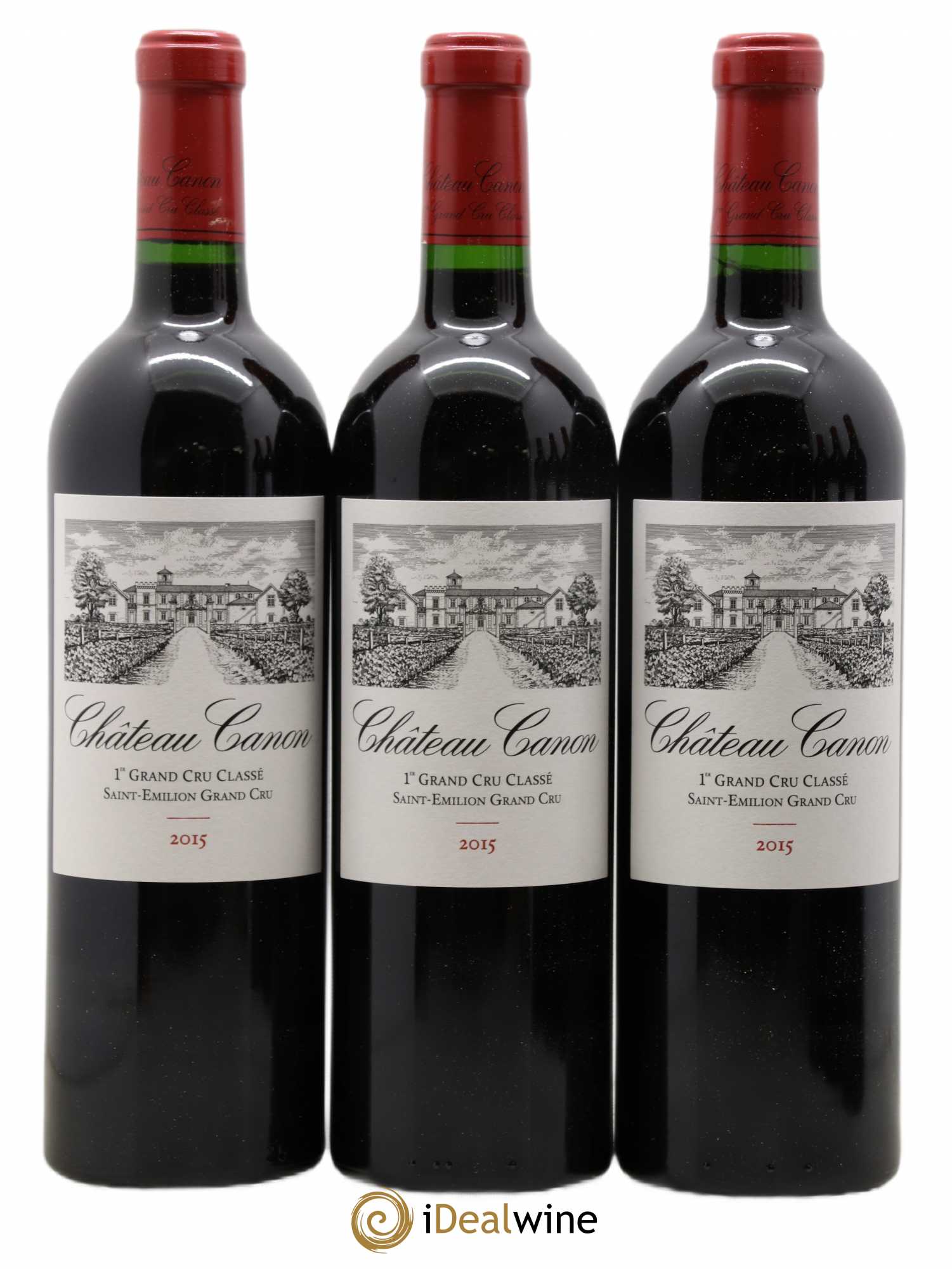 Château Canon 1er Grand Cru Classé B 2015 - Lot de 6 bouteilles - 1