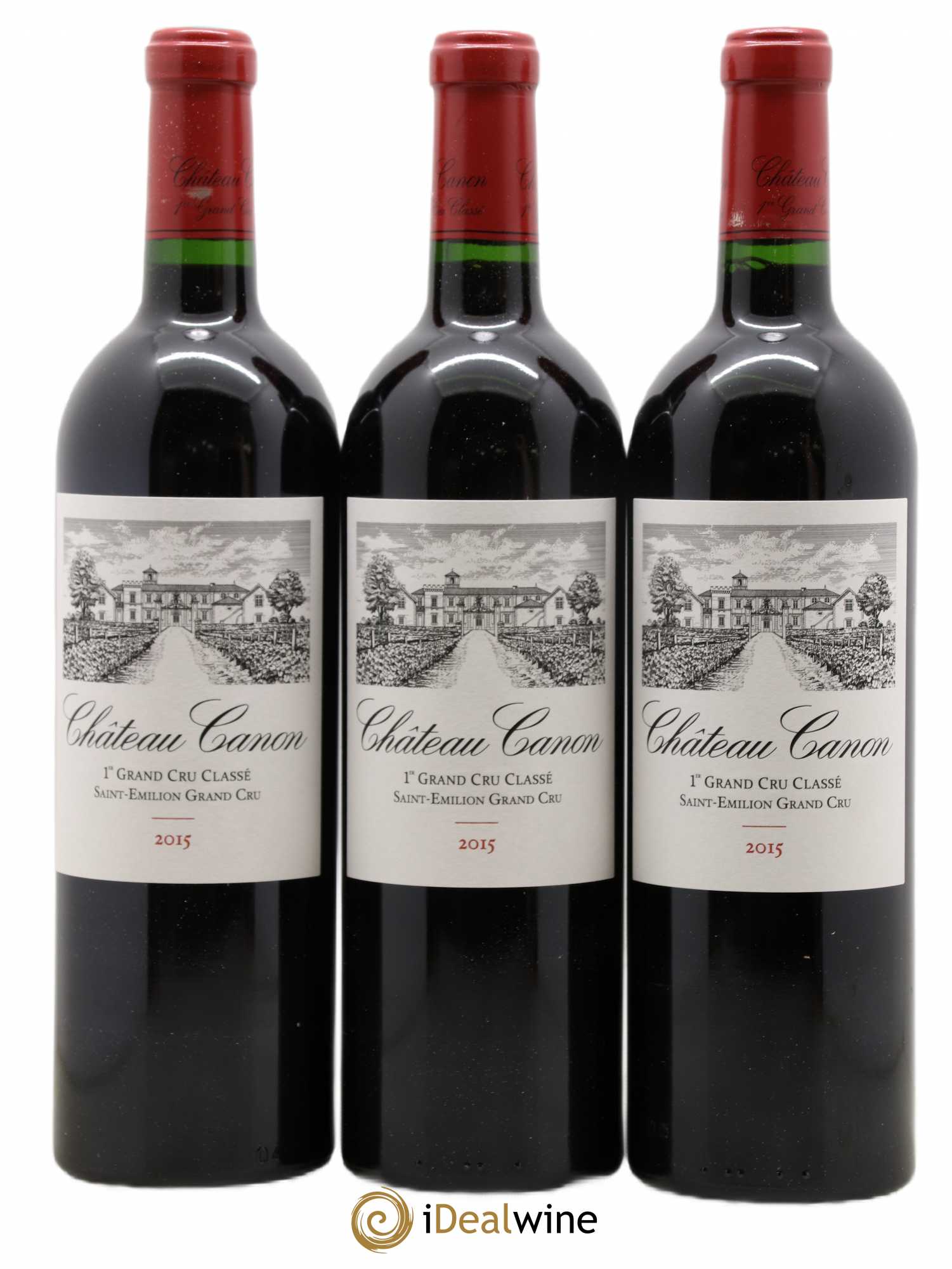 Château Canon 1er Grand Cru Classé B 2015 - Lot de 6 bouteilles - 3