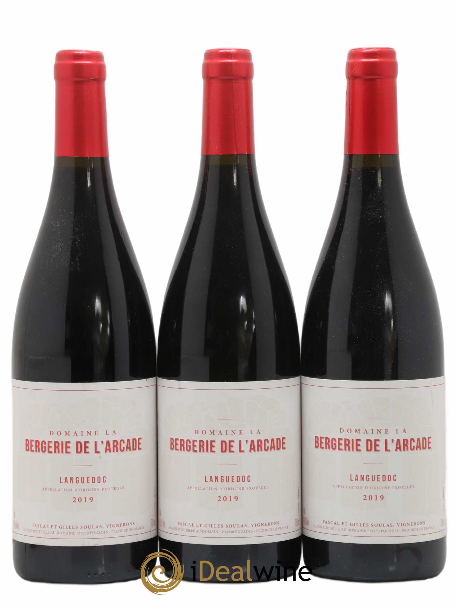Languedoc La Bergerie de l'Arcade (Domaine) 2019 - Lot de 3 bouteilles - 0