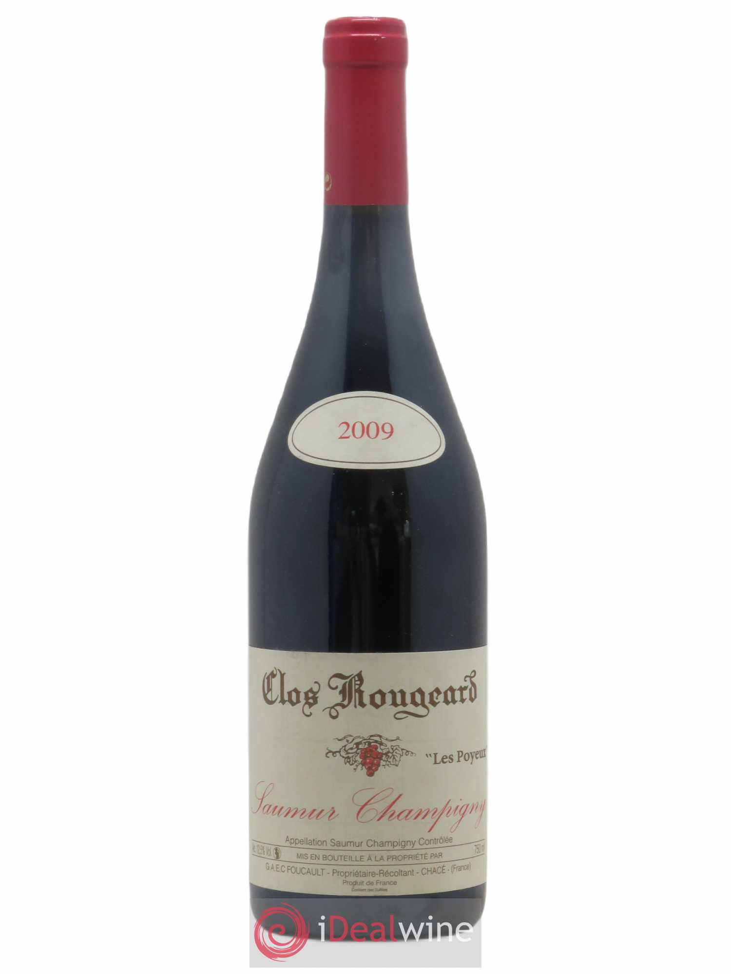 Saumur-Champigny Les Poyeux Clos Rougeard 2009 - Lot de 1 bouteille - 0