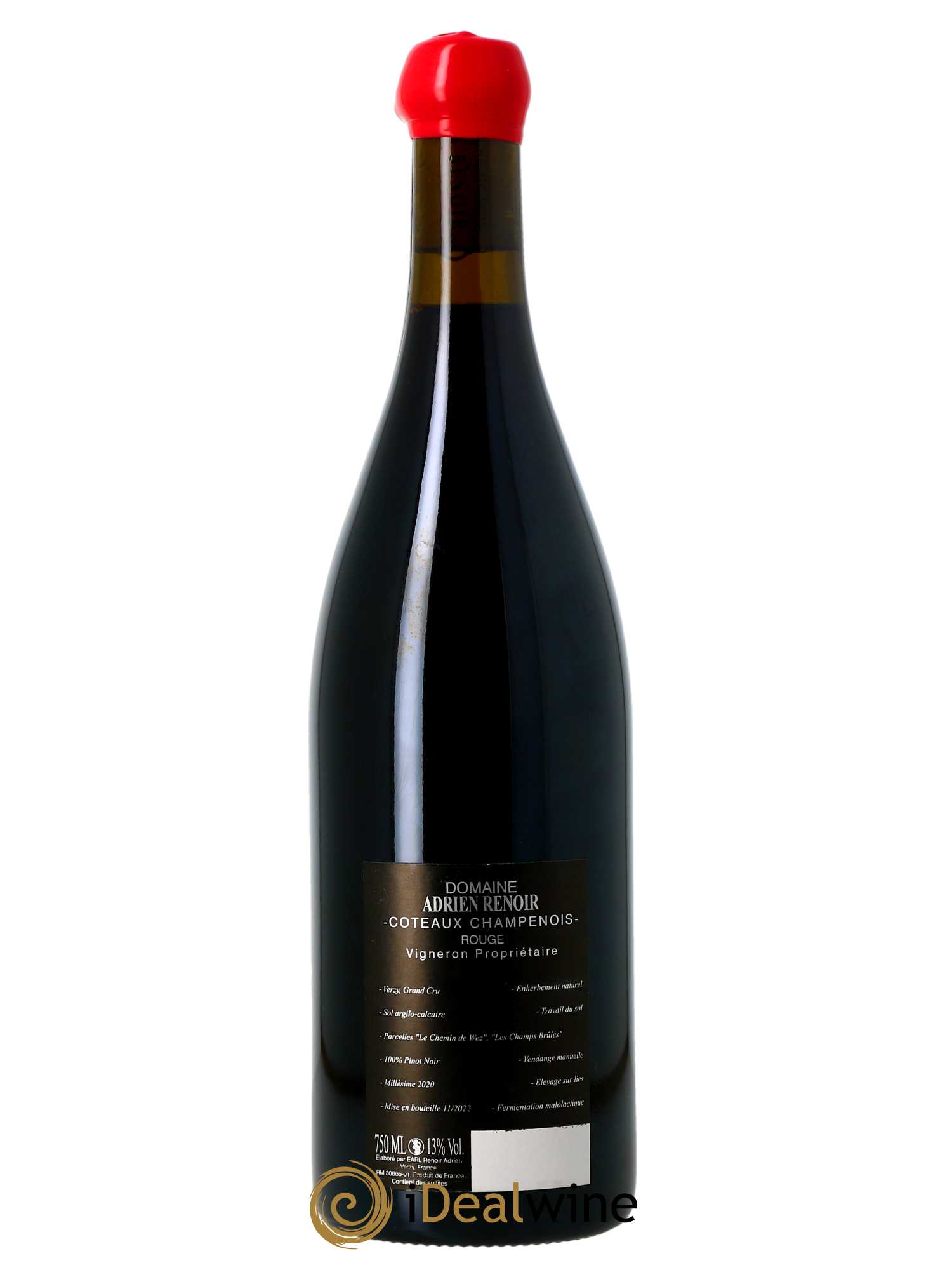 Coteaux Champenois Verzy Adrien Renoir 2020 - Lot of 1 bottle - 1