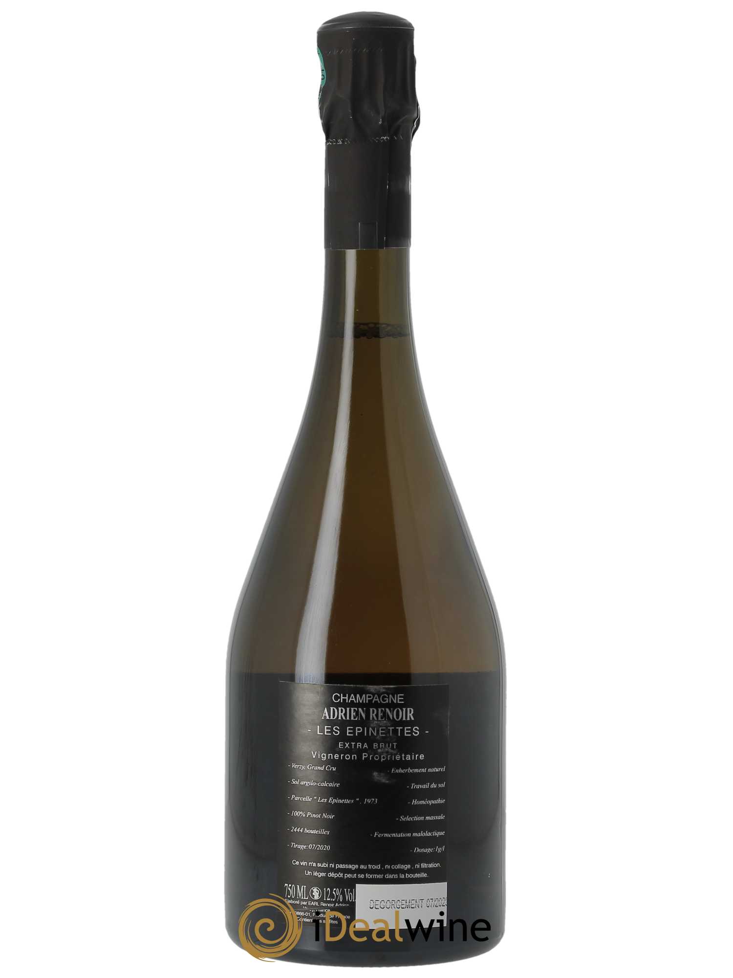 Les Epinettes Adrien Renoir 2019 - Lot de 1 bouteille - 1