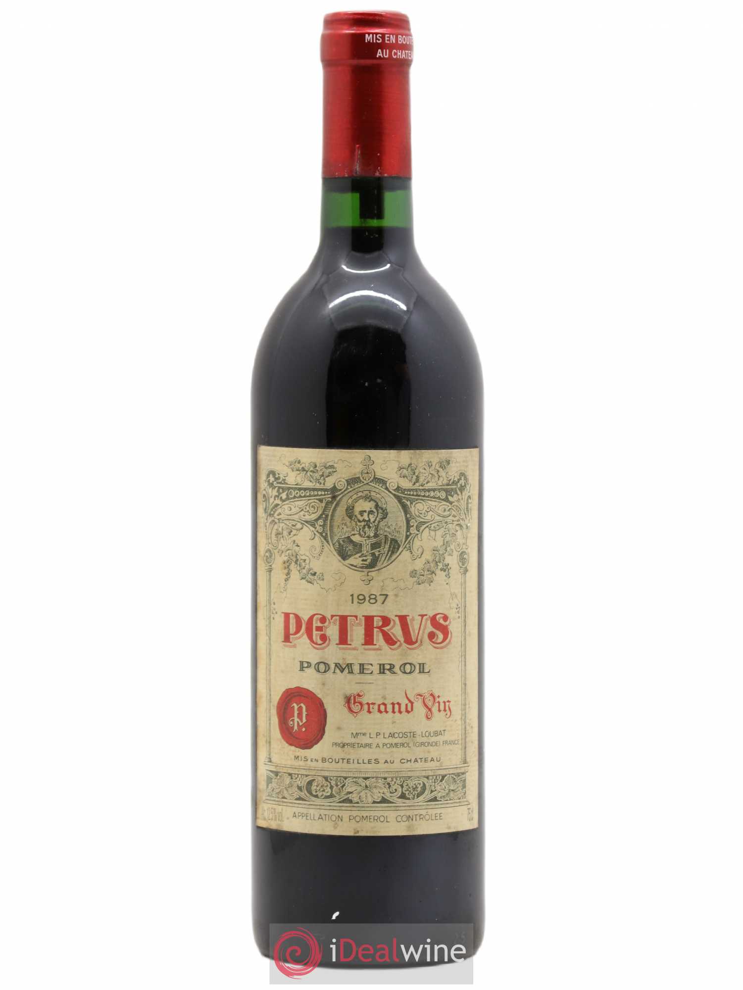 Petrus 1987 - Lot de 1 bouteille - 0