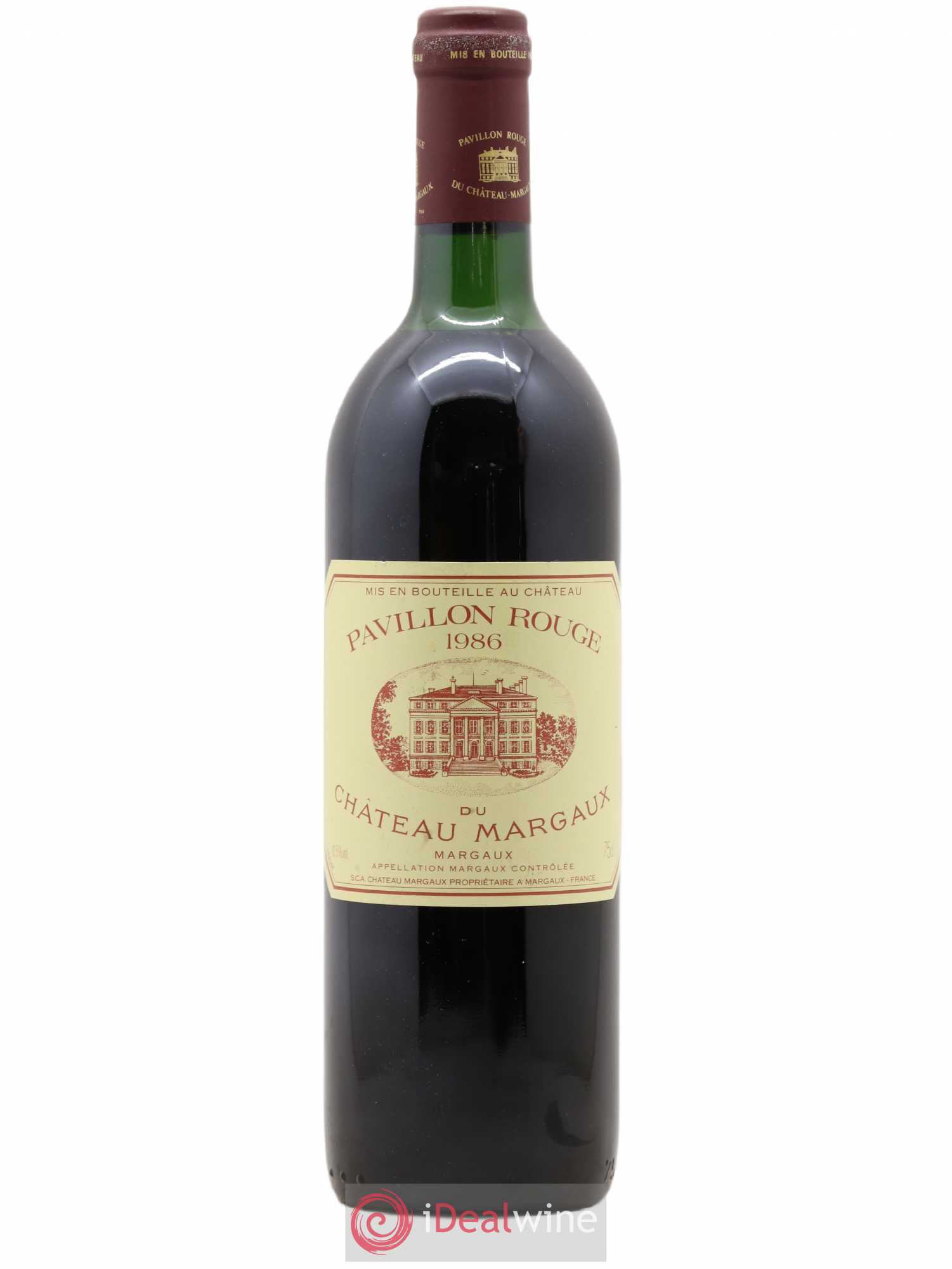 Pavillon Rouge du Château Margaux Second Vin 1986 - Lot de 1 bouteille - 0