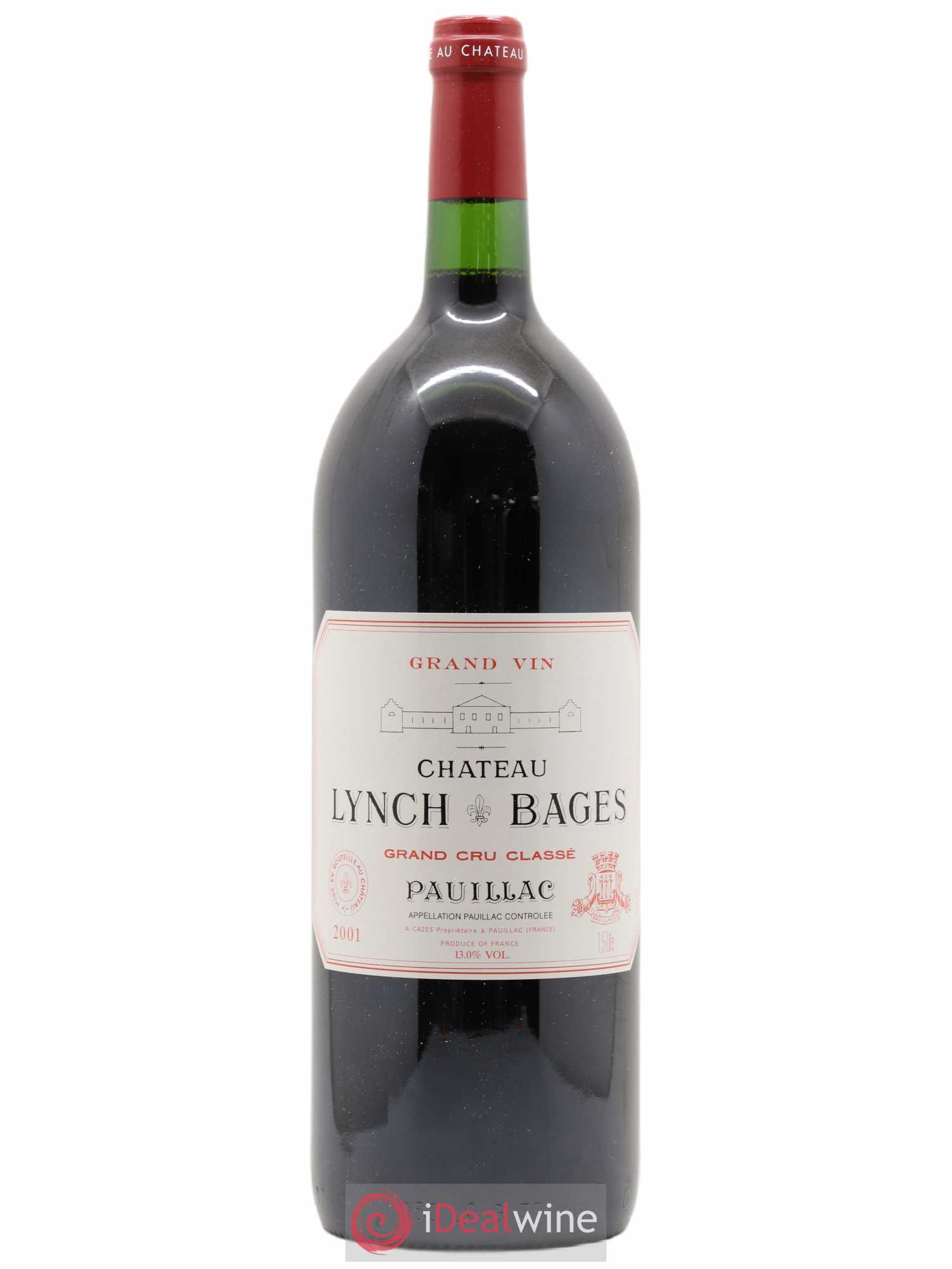 Château Lynch Bages 5ème Grand Cru Classé 2001 - Lot de 1 magnum - 0