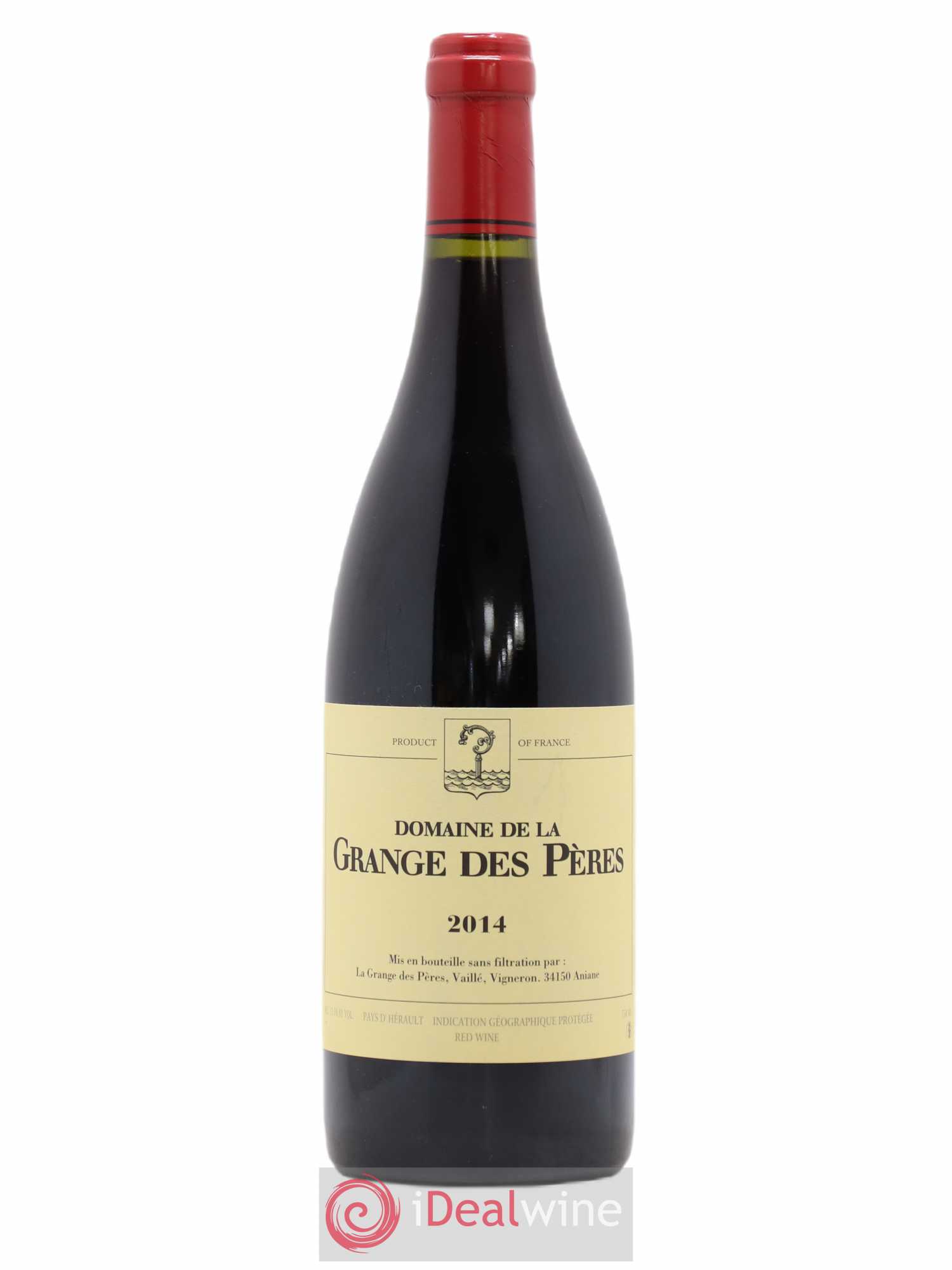 Pays d'Hérault Grange des Pères Laurent Vaillé 2014 - Lot de 1 bouteille - 0