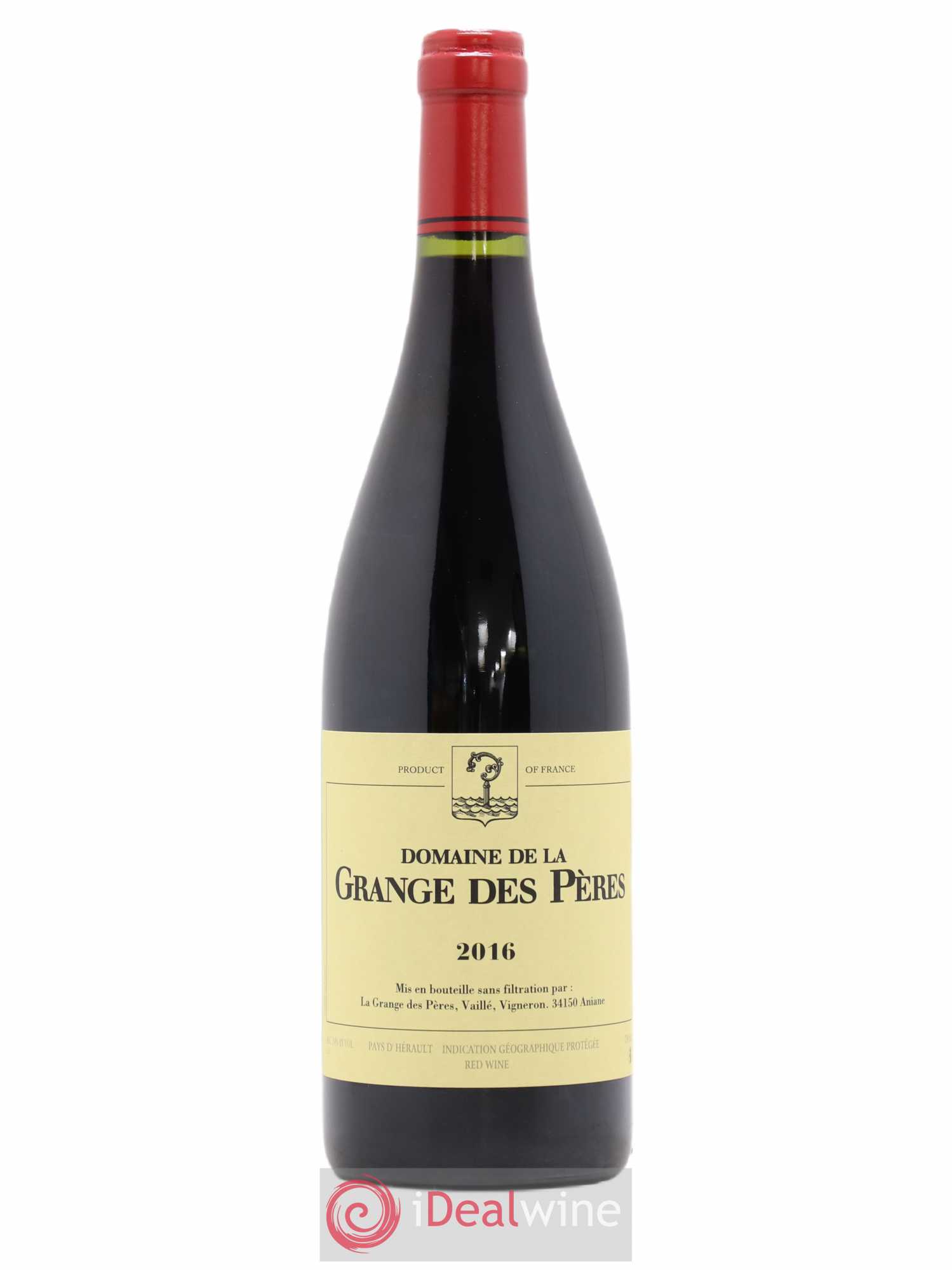 Pays d'Hérault Grange des Pères Laurent Vaillé 2016 - Lot de 1 bouteille - 0