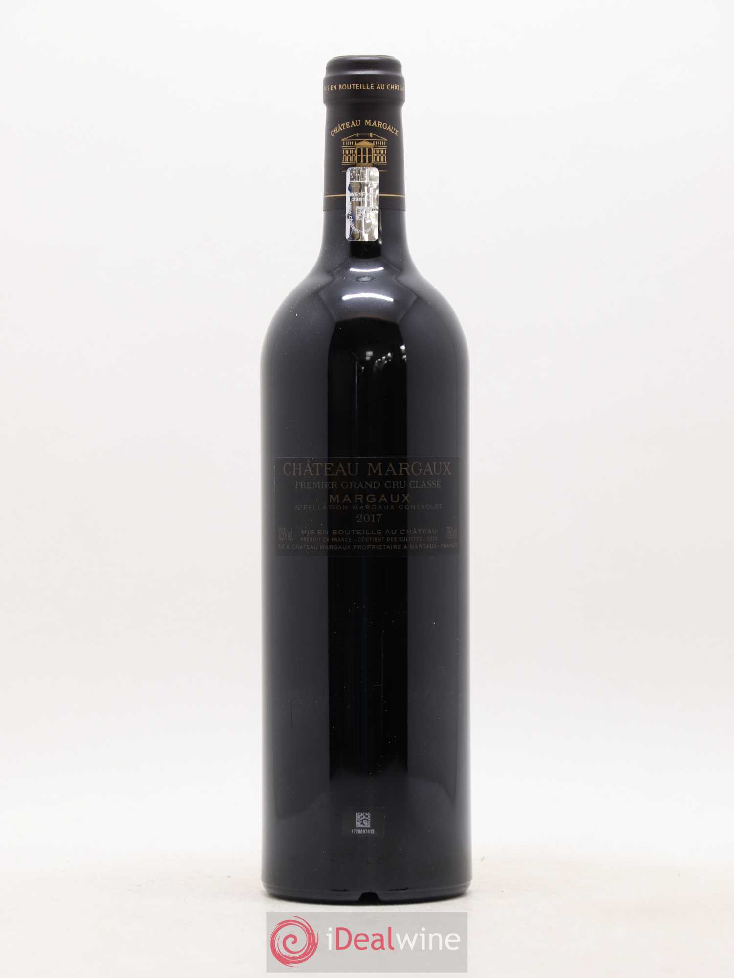 Château Margaux 1er Grand Cru Classé 2017 - Lot de 1 bouteille - 2