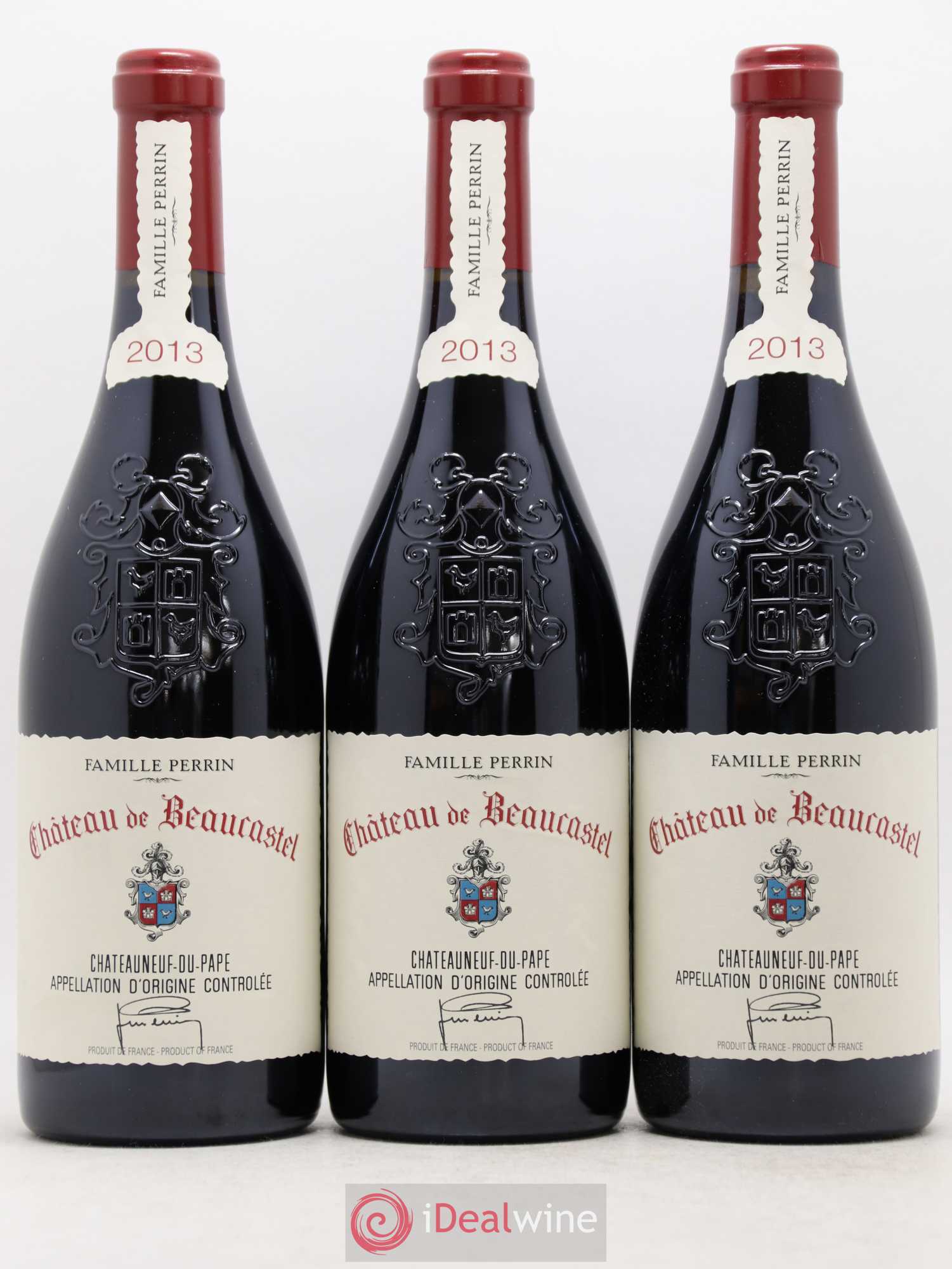 Châteauneuf-du-Pape Château de Beaucastel Famille Perrin 2013 - Lot de 6 bouteilles - 1