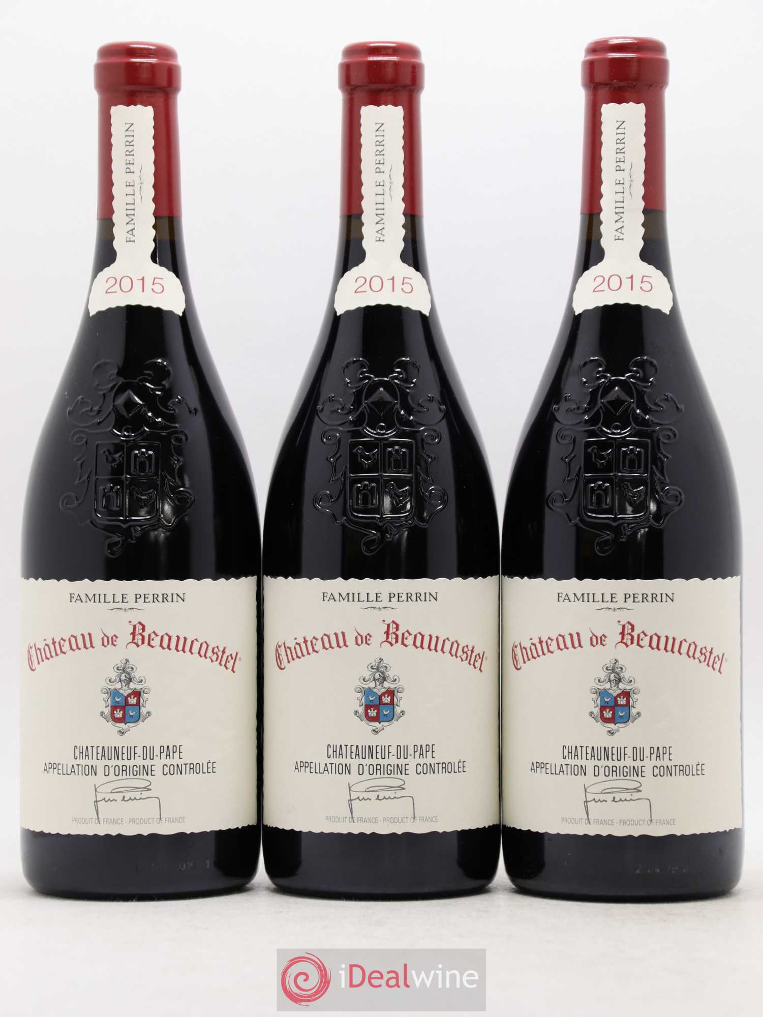 Châteauneuf-du-Pape Château de Beaucastel Famille Perrin 2015 - Lot de 6 bouteilles - 2