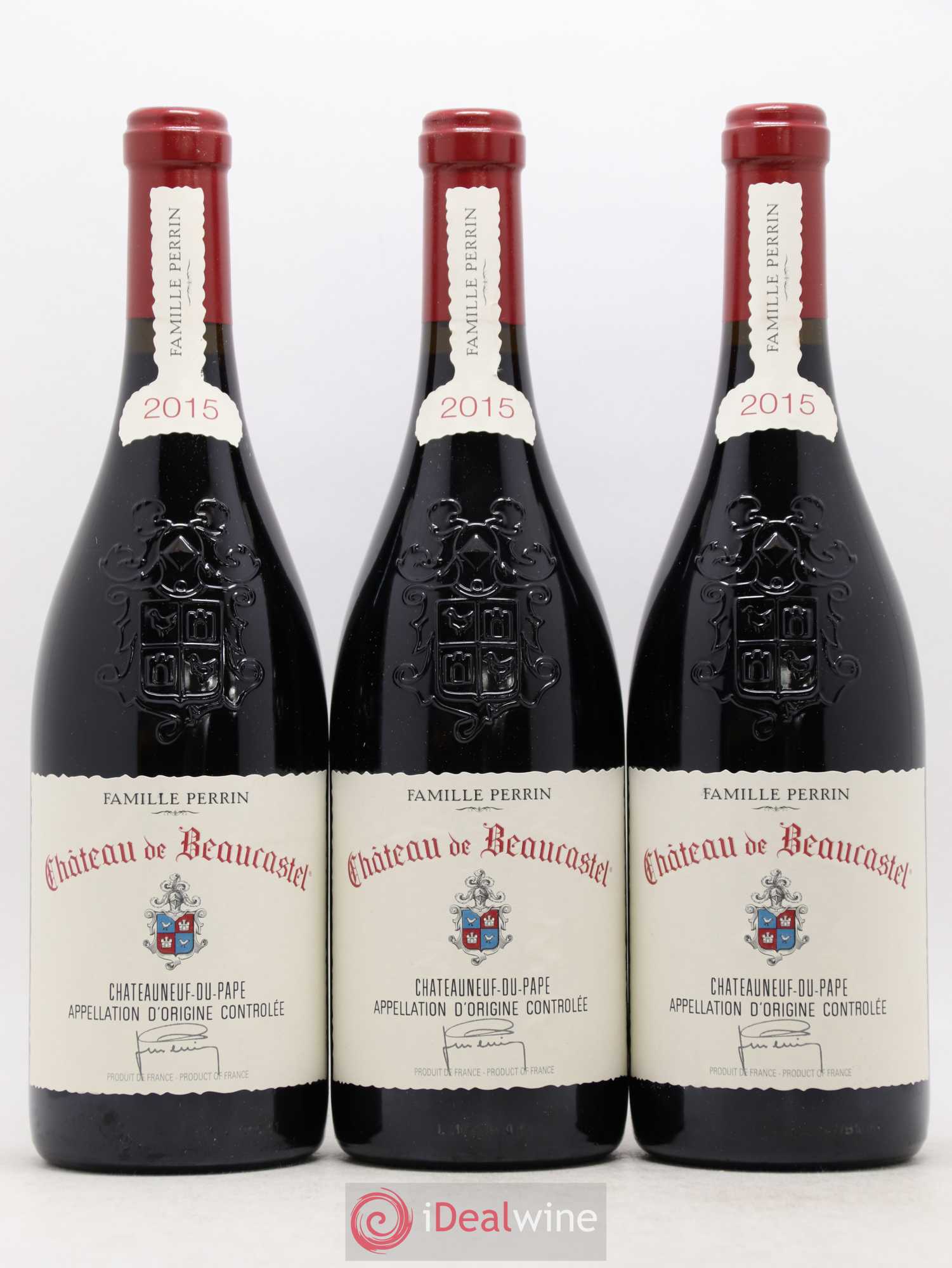 Châteauneuf-du-Pape Château de Beaucastel Famille Perrin 2015 - Lot de 6 bouteilles - 2