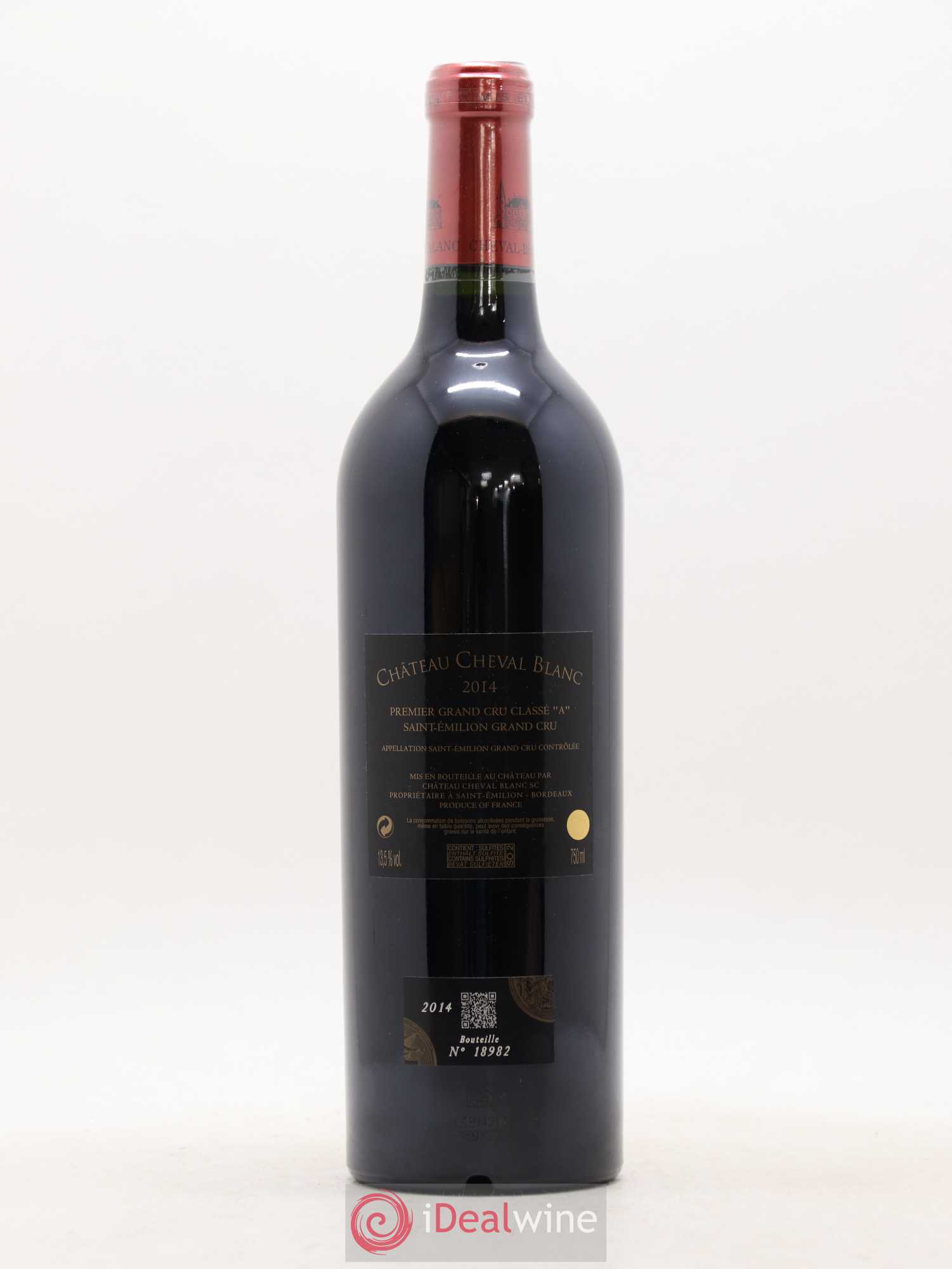 Château Cheval Blanc 1er Grand Cru Classé A 2014 - Lot de 1 bouteille - 2