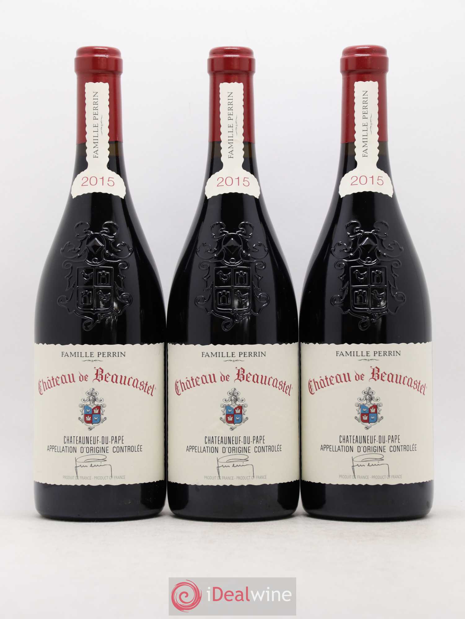 Châteauneuf-du-Pape Château de Beaucastel Famille Perrin 2015 - Lot de 6 bouteilles - 2