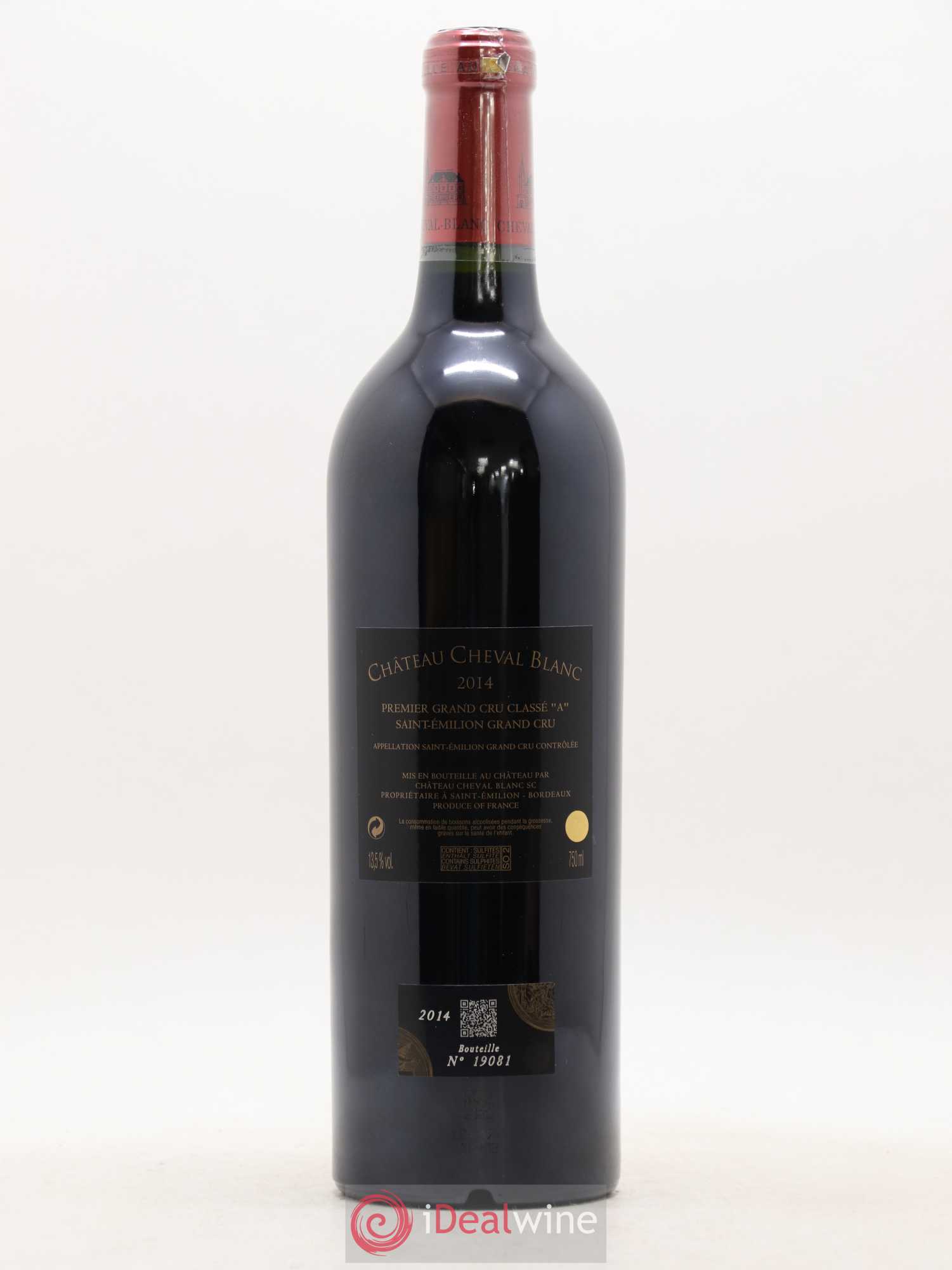 Château Cheval Blanc 1er Grand Cru Classé A 2014 - Lot de 1 bouteille - 2