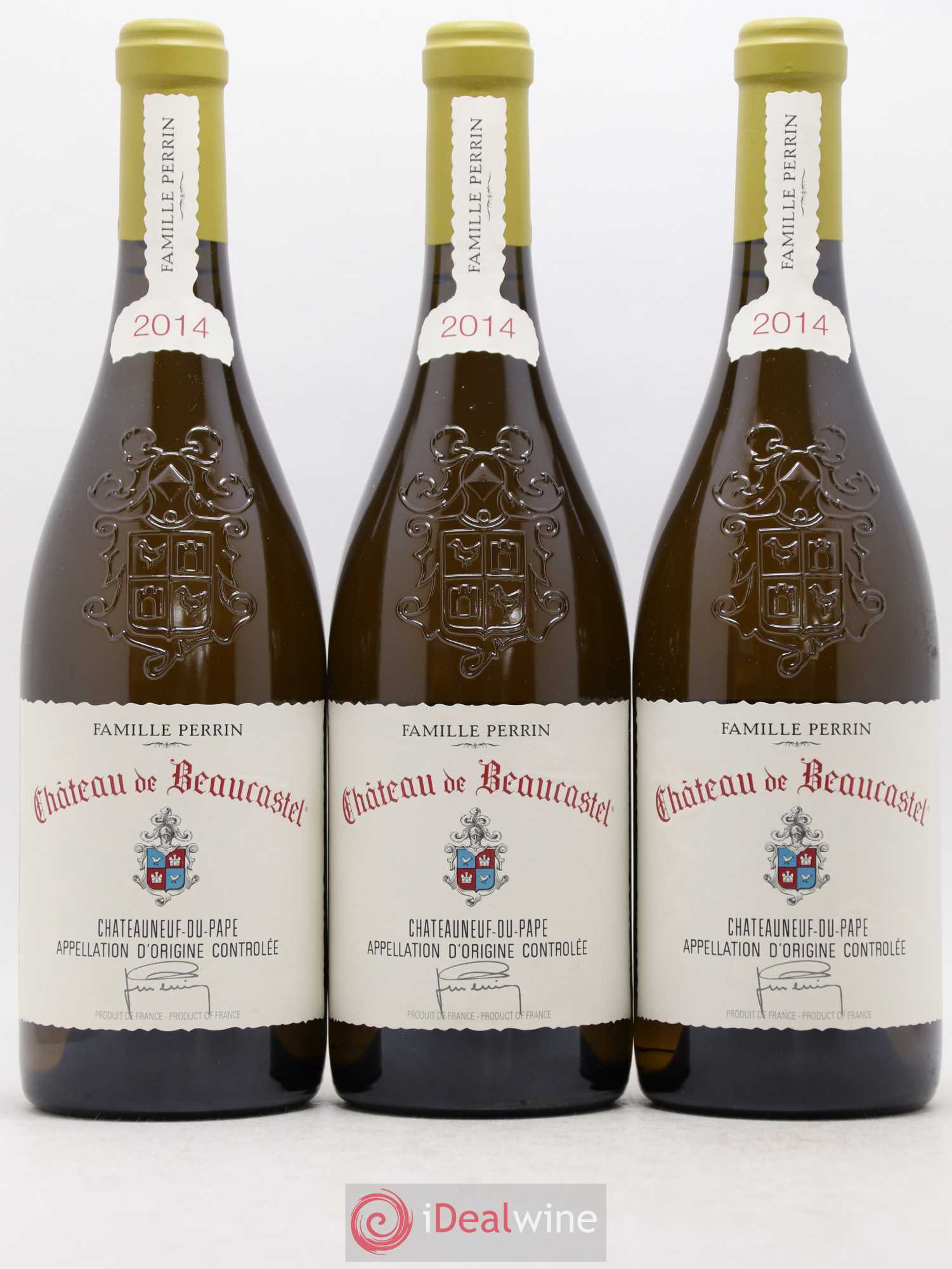 Châteauneuf-du-Pape Château de Beaucastel Famille Perrin 2014 - Lot de 6 bouteilles - 1