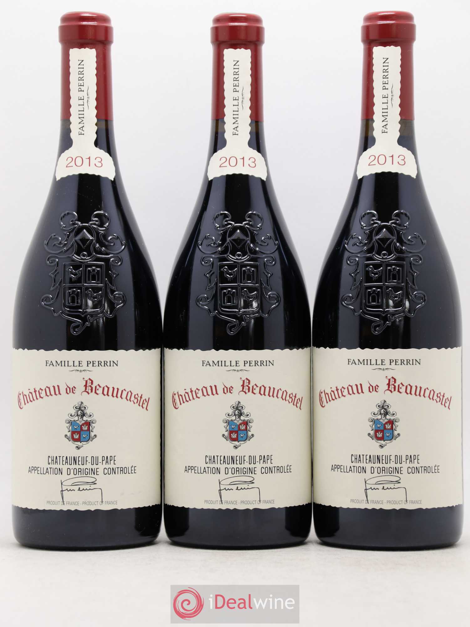 Châteauneuf-du-Pape Château de Beaucastel Famille Perrin 2013 - Lot de 6 bouteilles - 1