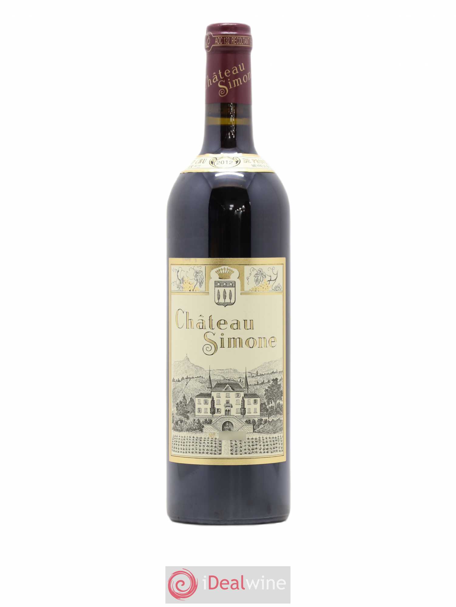 Palette Château Simone Famille Rougier 2012 - Posten von 1 Flasche - 0