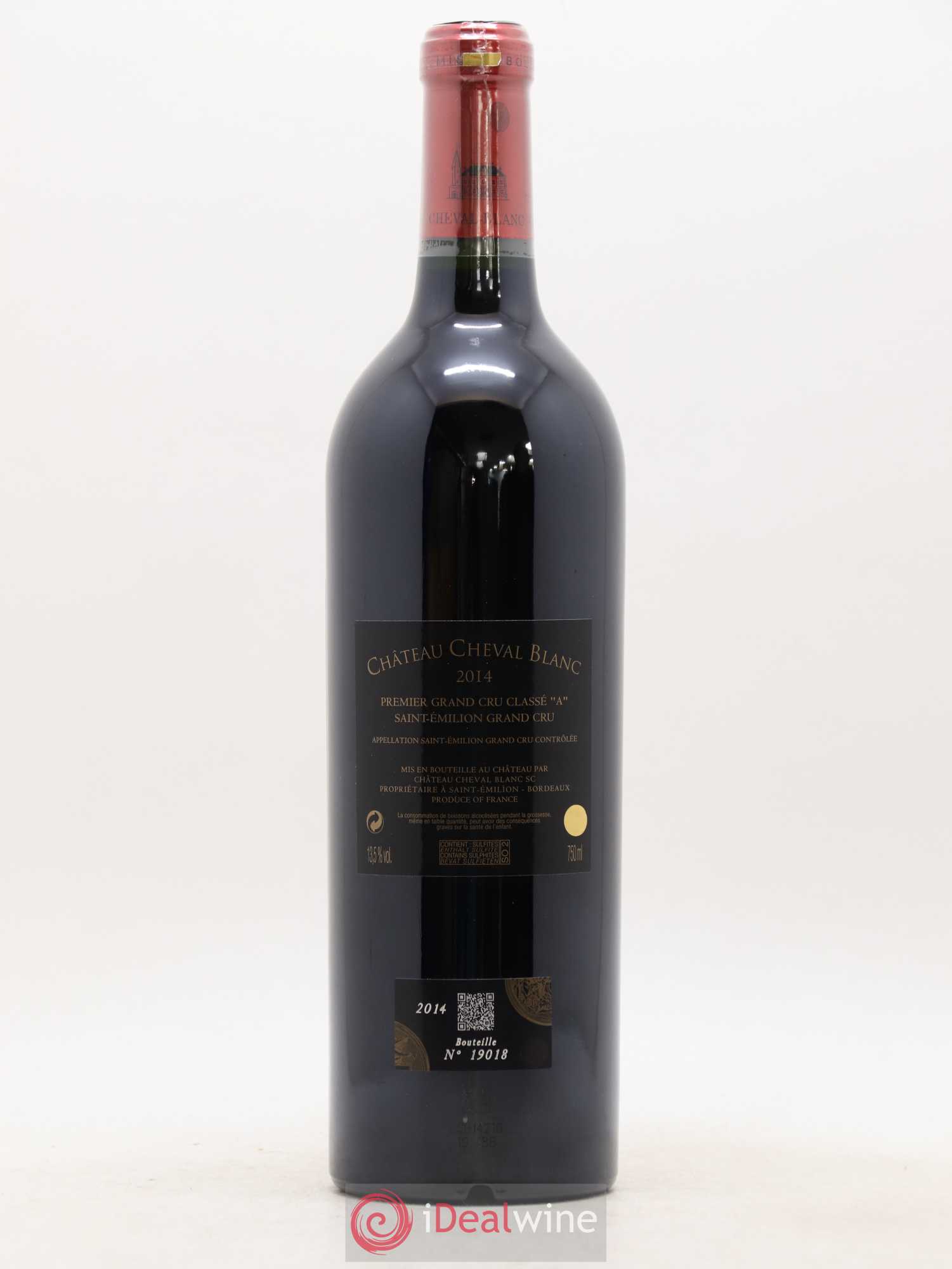 Château Cheval Blanc 1er Grand Cru Classé A 2014 - Lot de 1 bouteille - 2