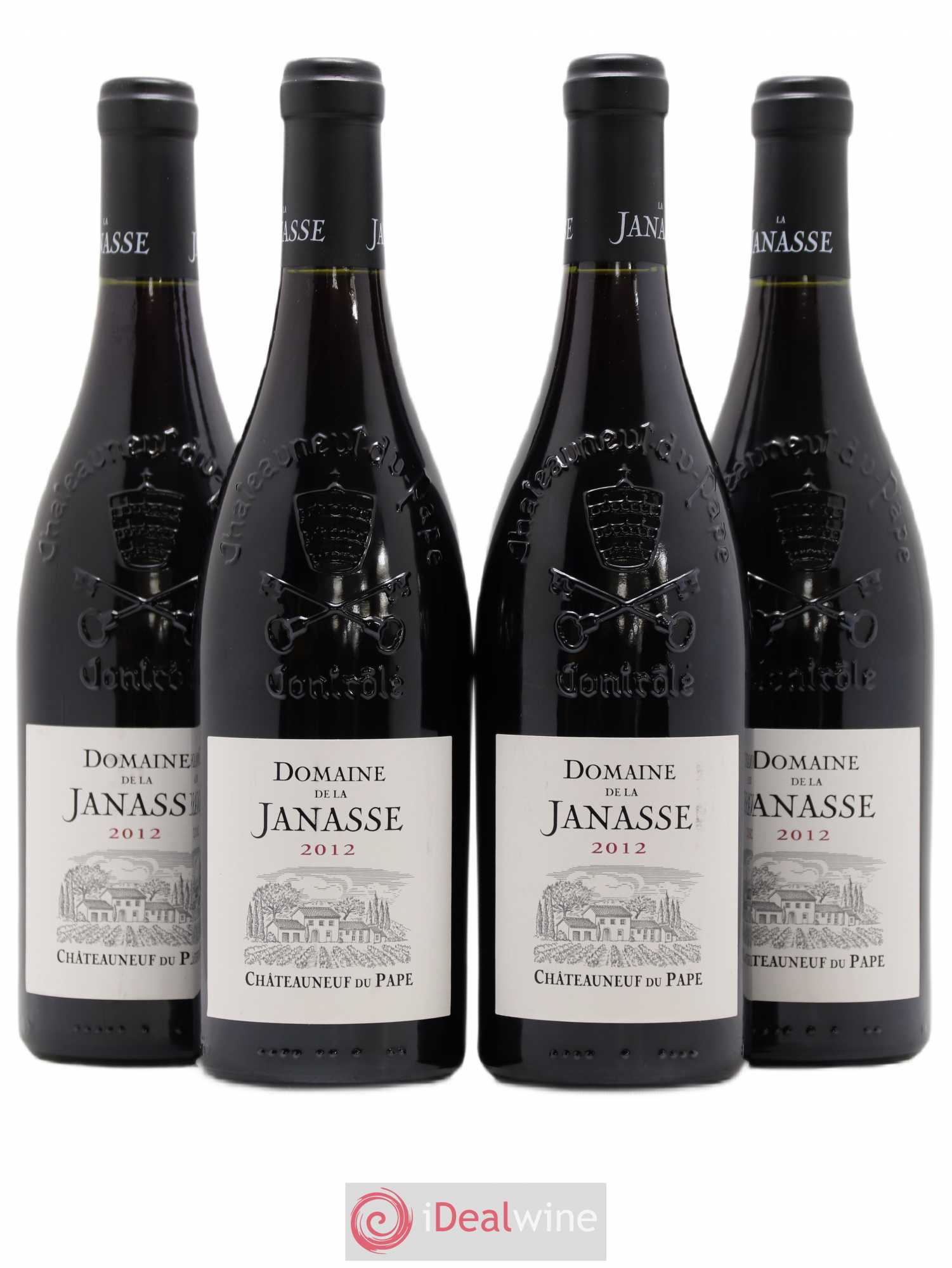 Châteauneuf-du-Pape La Janasse (Domaine de) 2012 - Lot de 4 bouteilles - 0