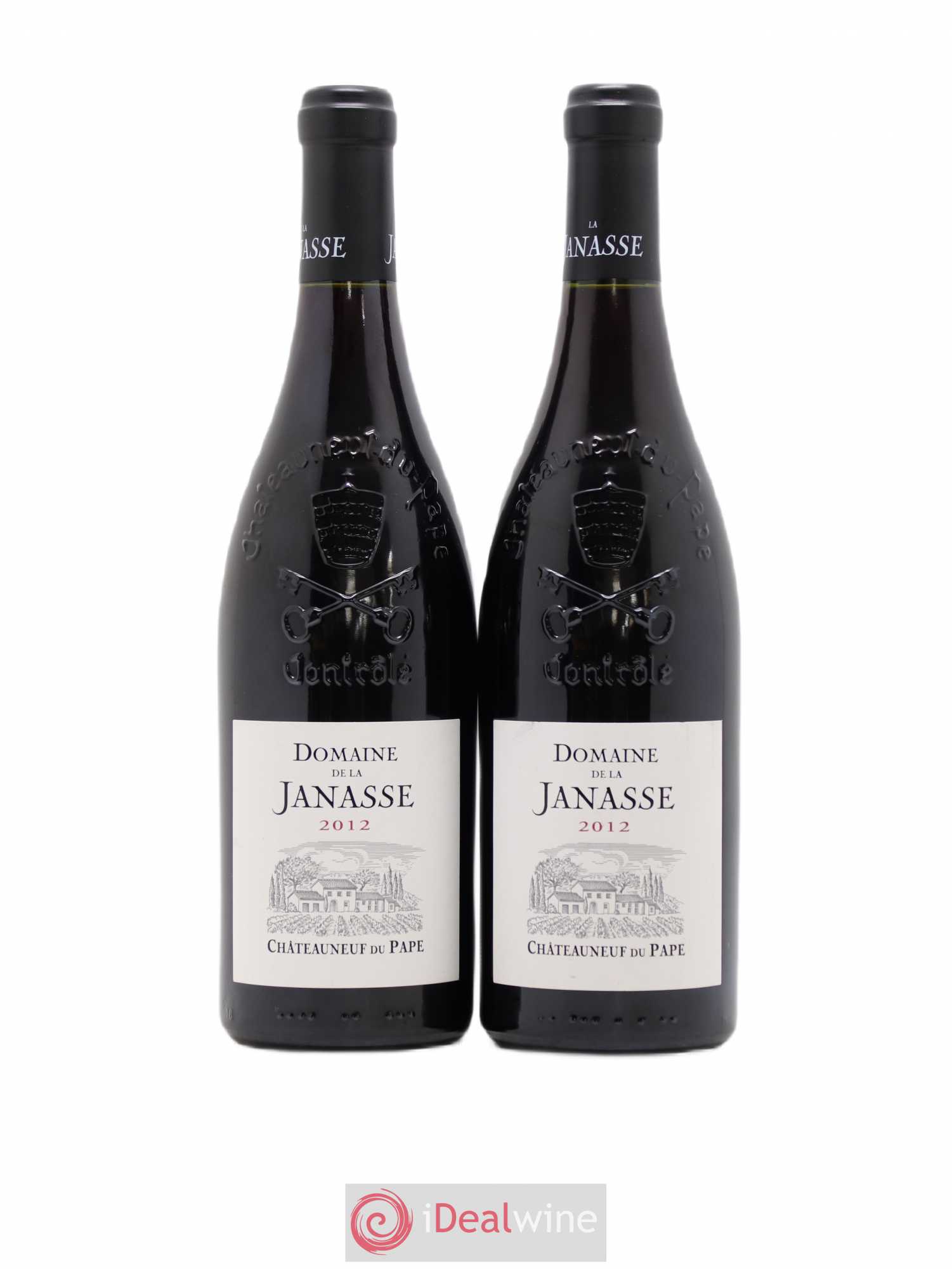 Châteauneuf-du-Pape La Janasse (Domaine de) 2012 - Lot de 2 bouteilles - 0