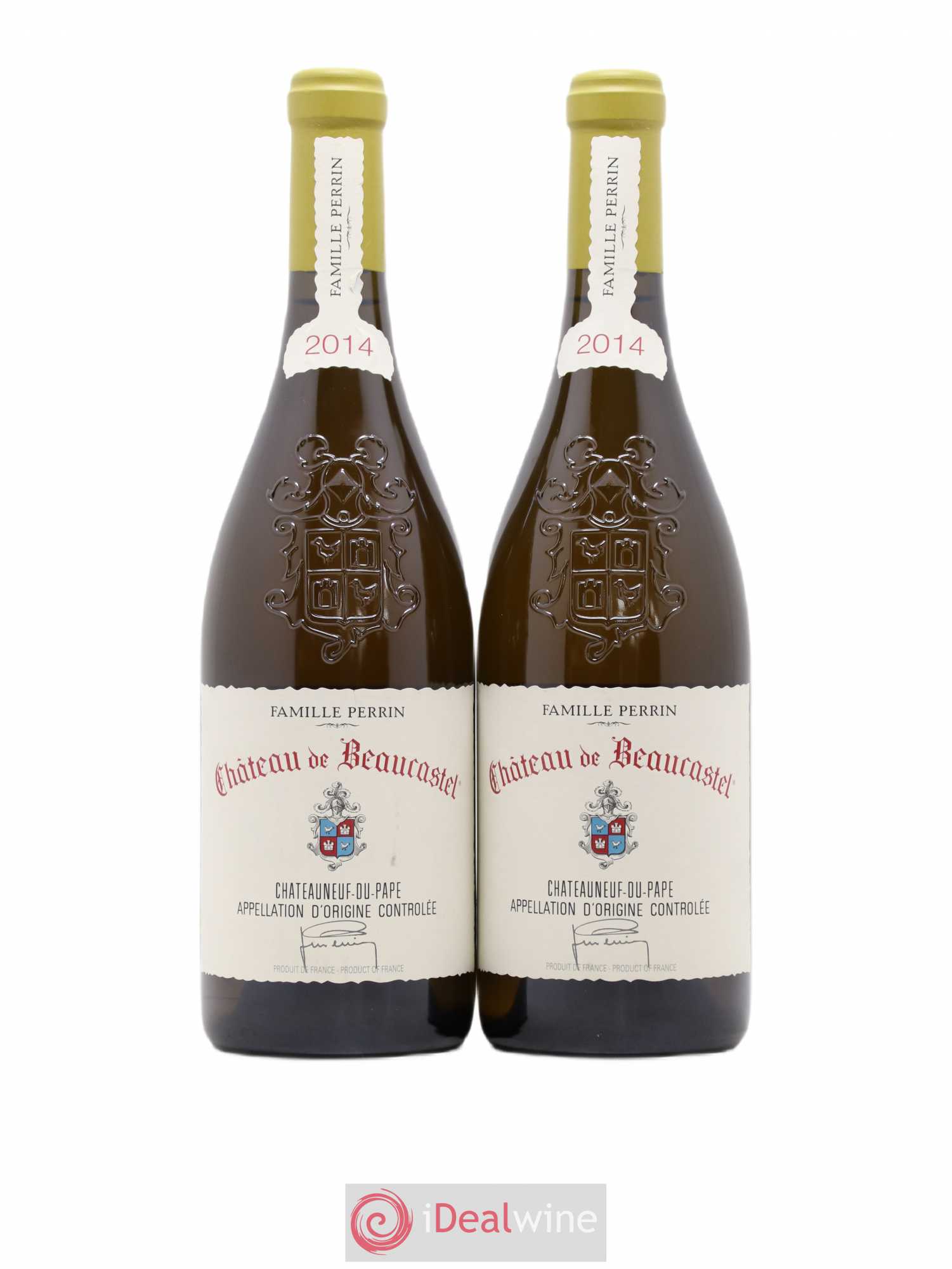 Châteauneuf-du-Pape Château de Beaucastel Famille Perrin 2014 - Lot de 2 bouteilles - 0
