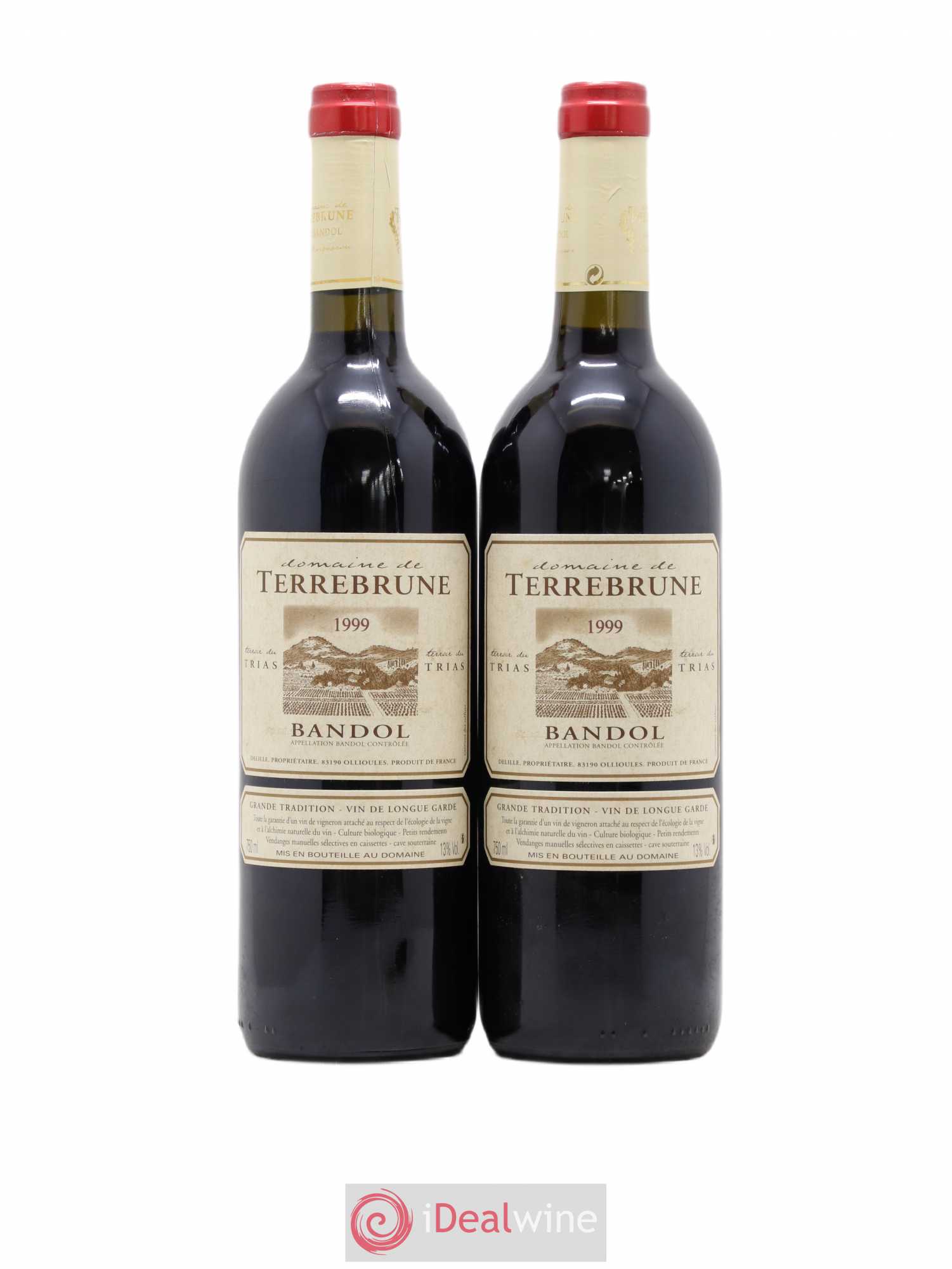 Bandol Terrebrune 1999 - Lot de 2 bouteilles - 0