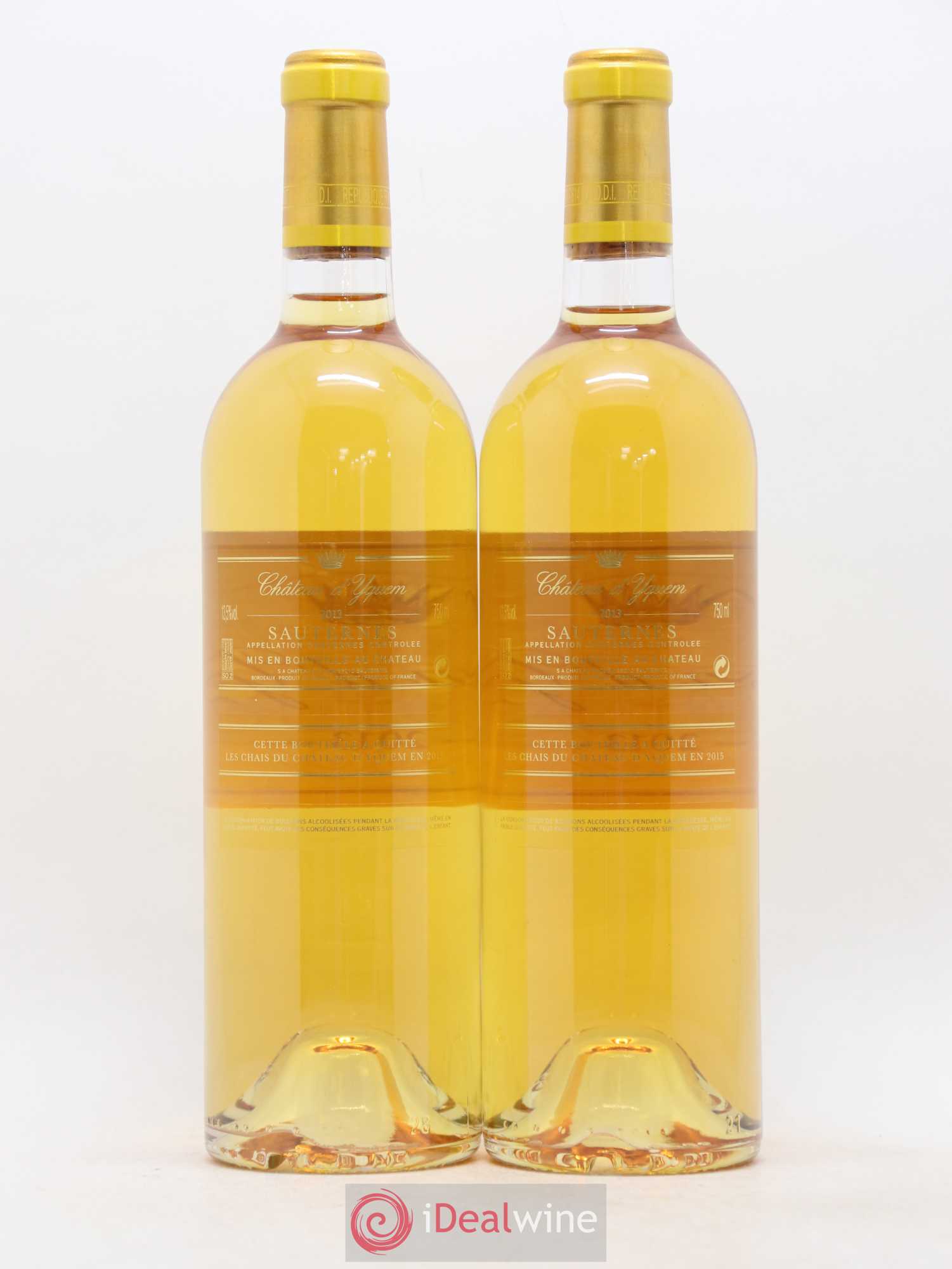 Château d' Yquem 1er Cru Classé Supérieur 2013 - Lotto di 2 bottiglie - 1