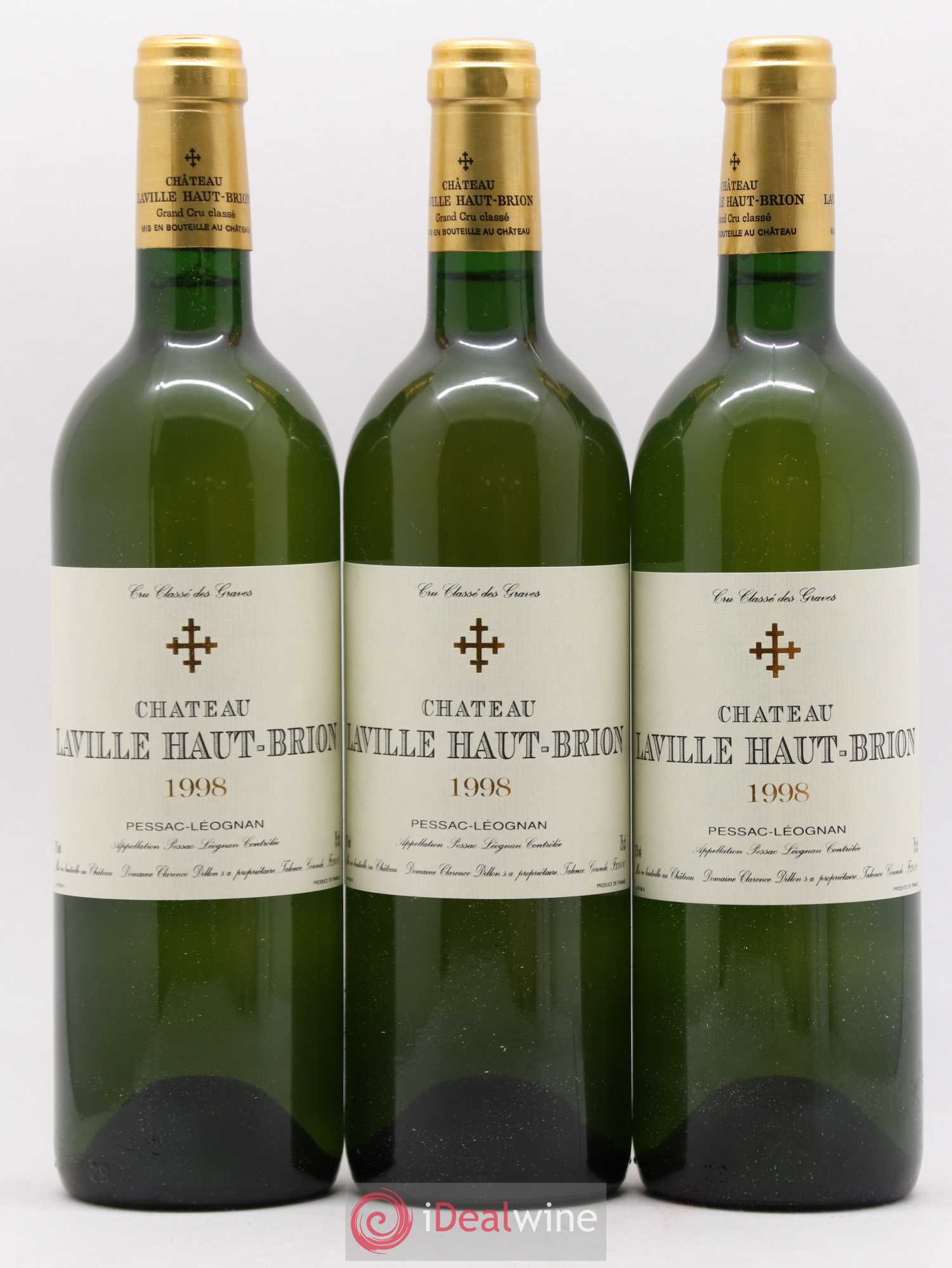 Château Laville Haut-Brion Cru Classé de Graves 1998 - Lot de 12 bouteilles - 3